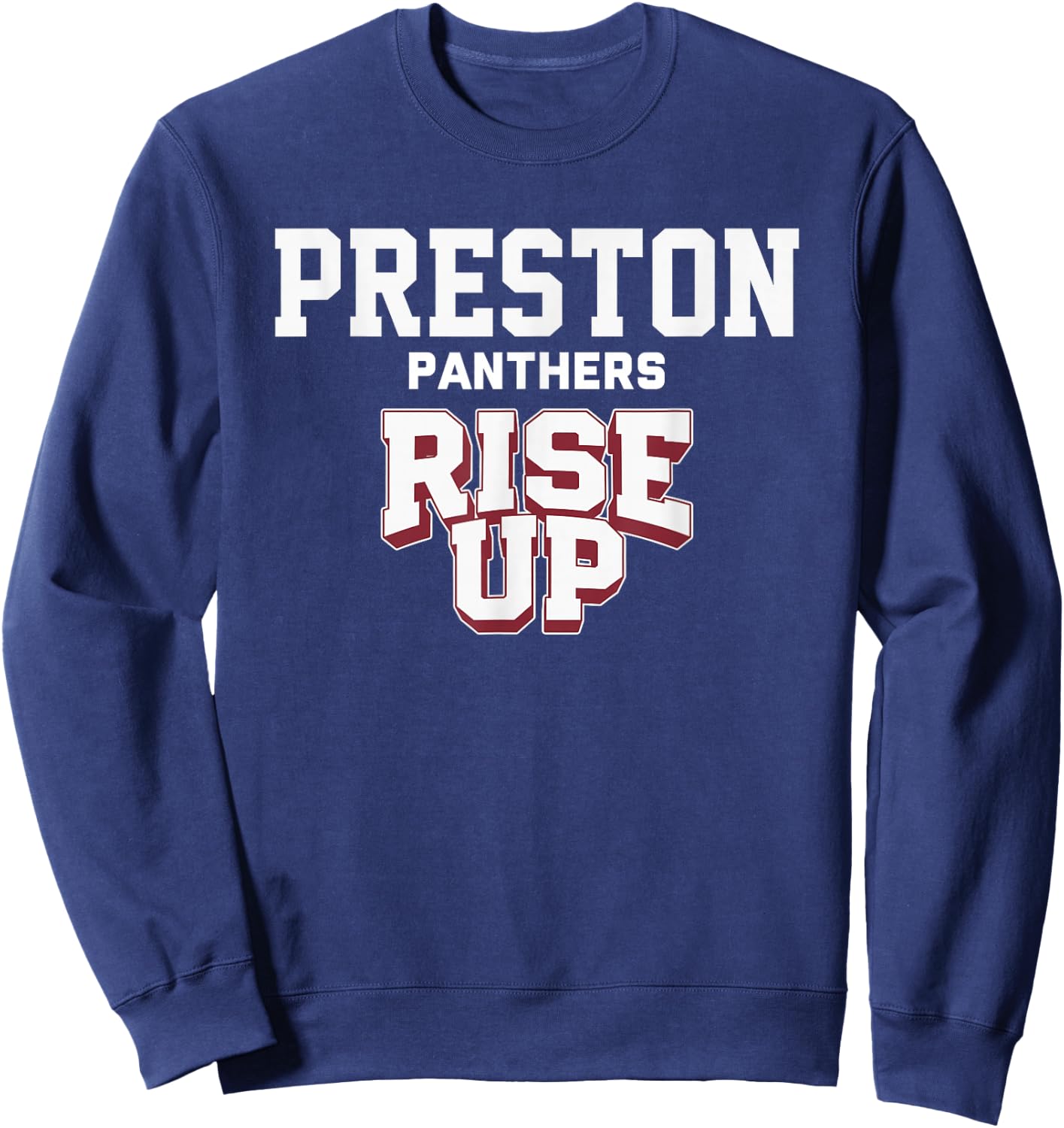 Preston Panthers Rise Up HS Sweatshirt - Sweatshirt | Navy