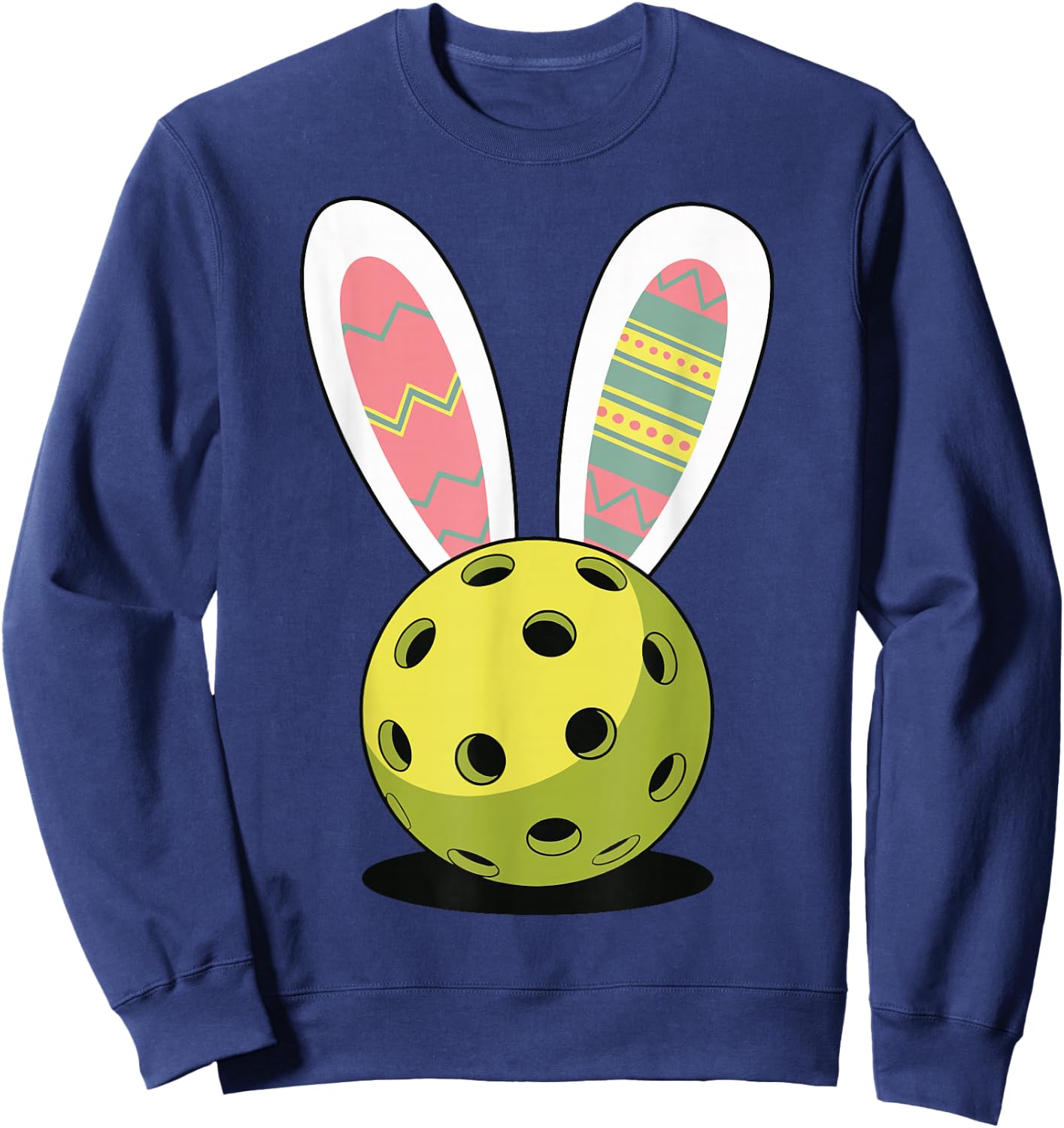 Pickleball Easter Sweatshirt - Sweatshirt | Navy