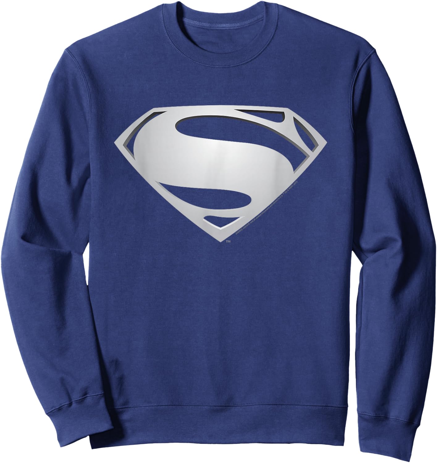 Zack Snyder's Justice League Superman Black Suit Icon Sweatshirt - Sweatshirt | Navy