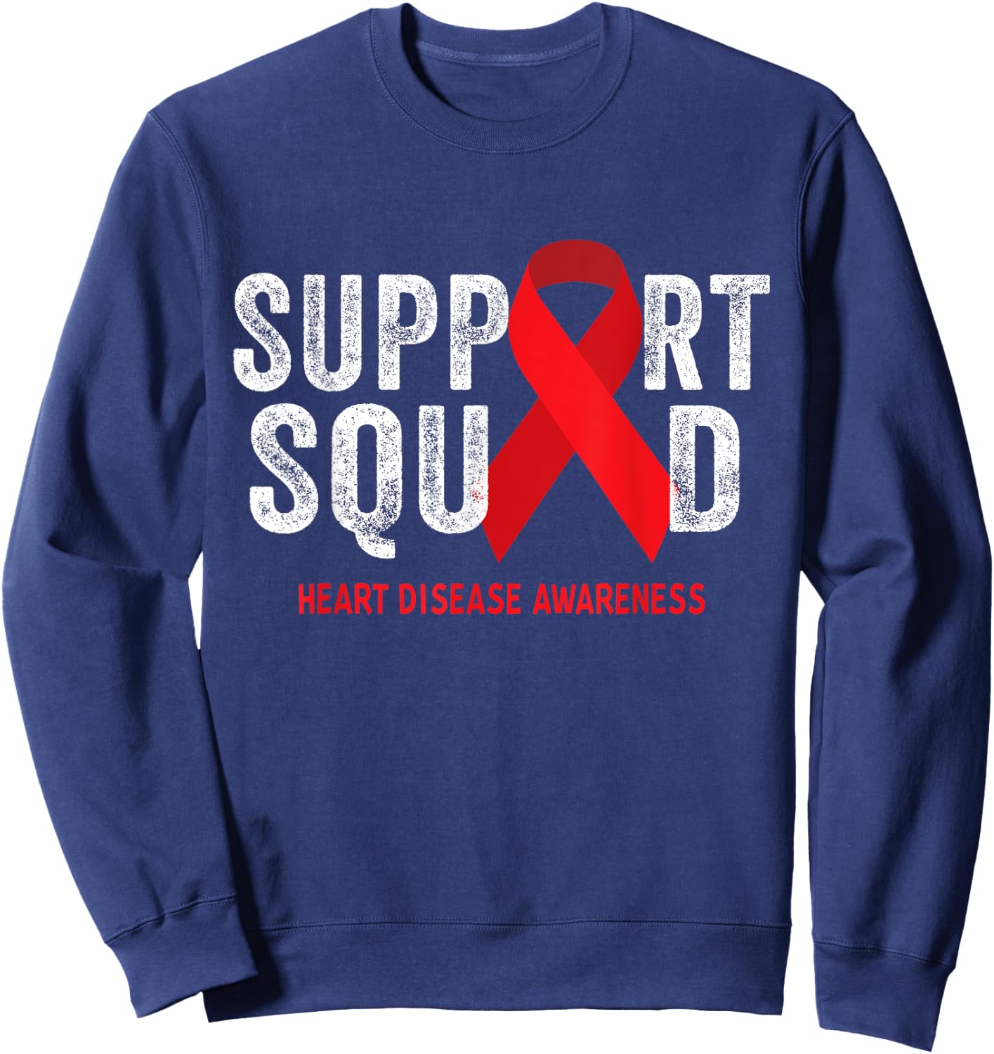 Heart Disease Awareness Month Open Heart Diseases Surgery Sweatshirt - Sweatshirt | Navy