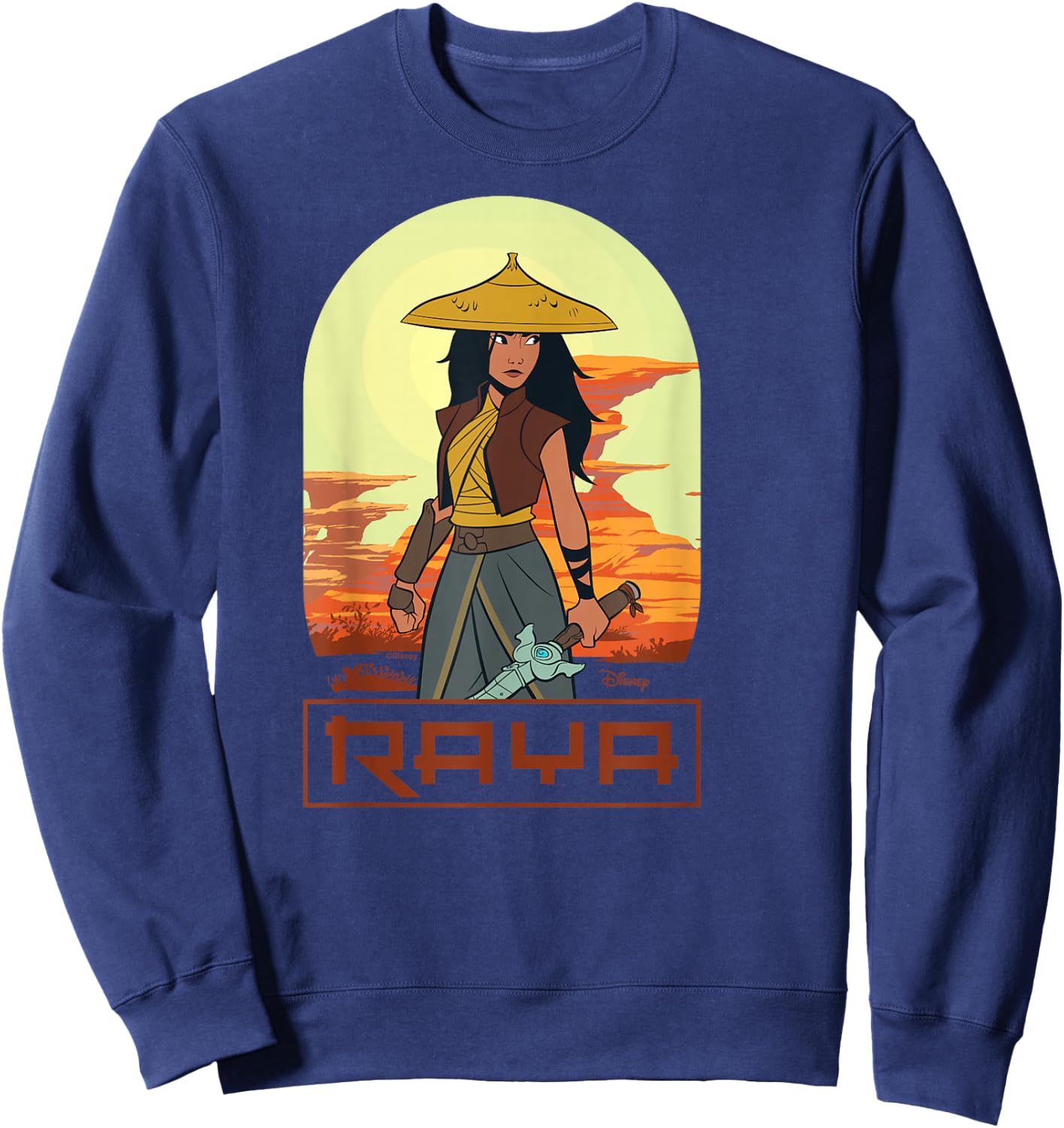 Raya and the Last Dragon - Raya Desert Sweatshirt - Sweatshirt | Navy