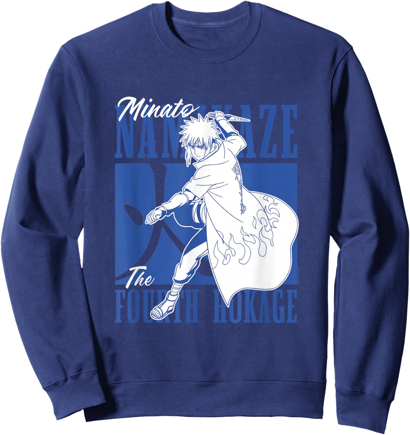 Naruto Shippuden Minato Fourth Hokage Sweatshirt - Sweatshirt | Navy