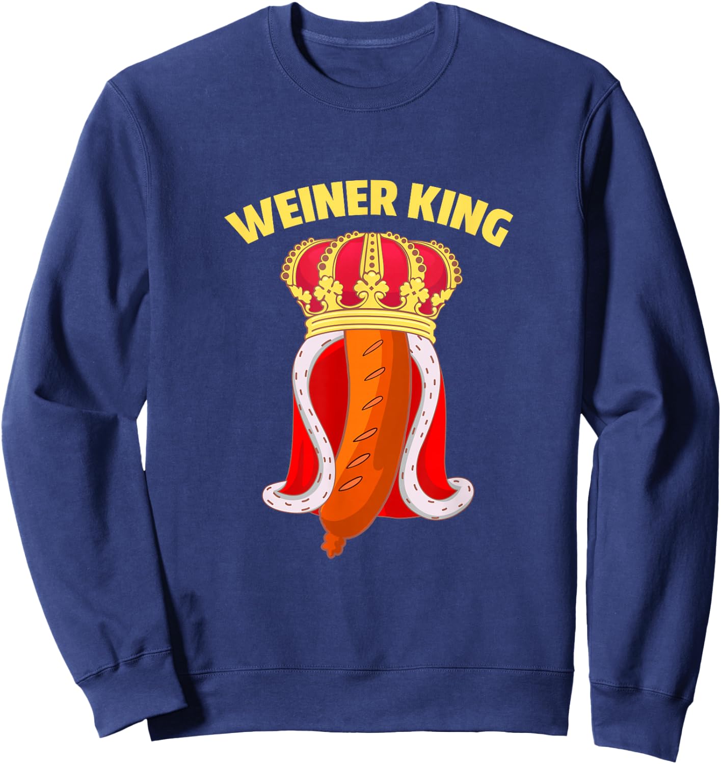 Weiner-King Sweatshirt - Sweatshirt | Navy