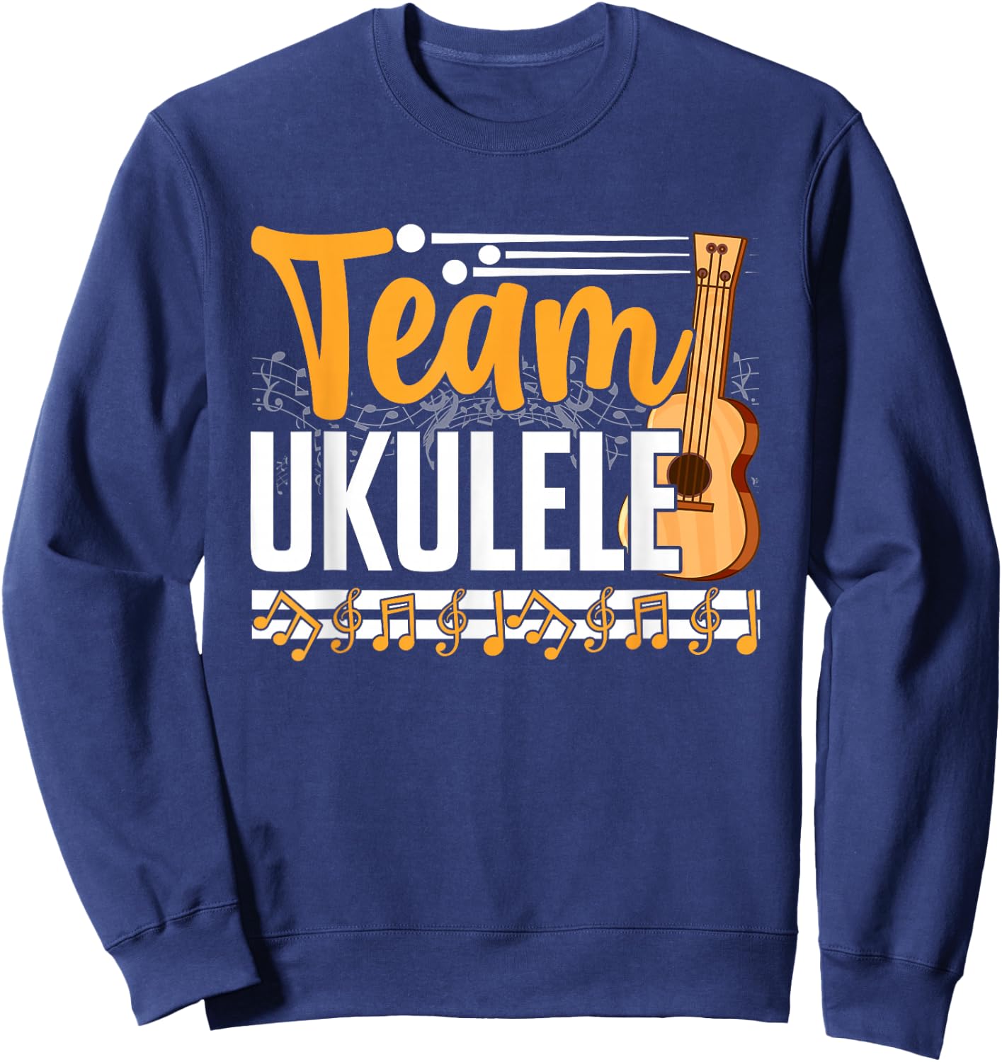 Team Ukulele , black Sweatshirt - Sweatshirt | Navy