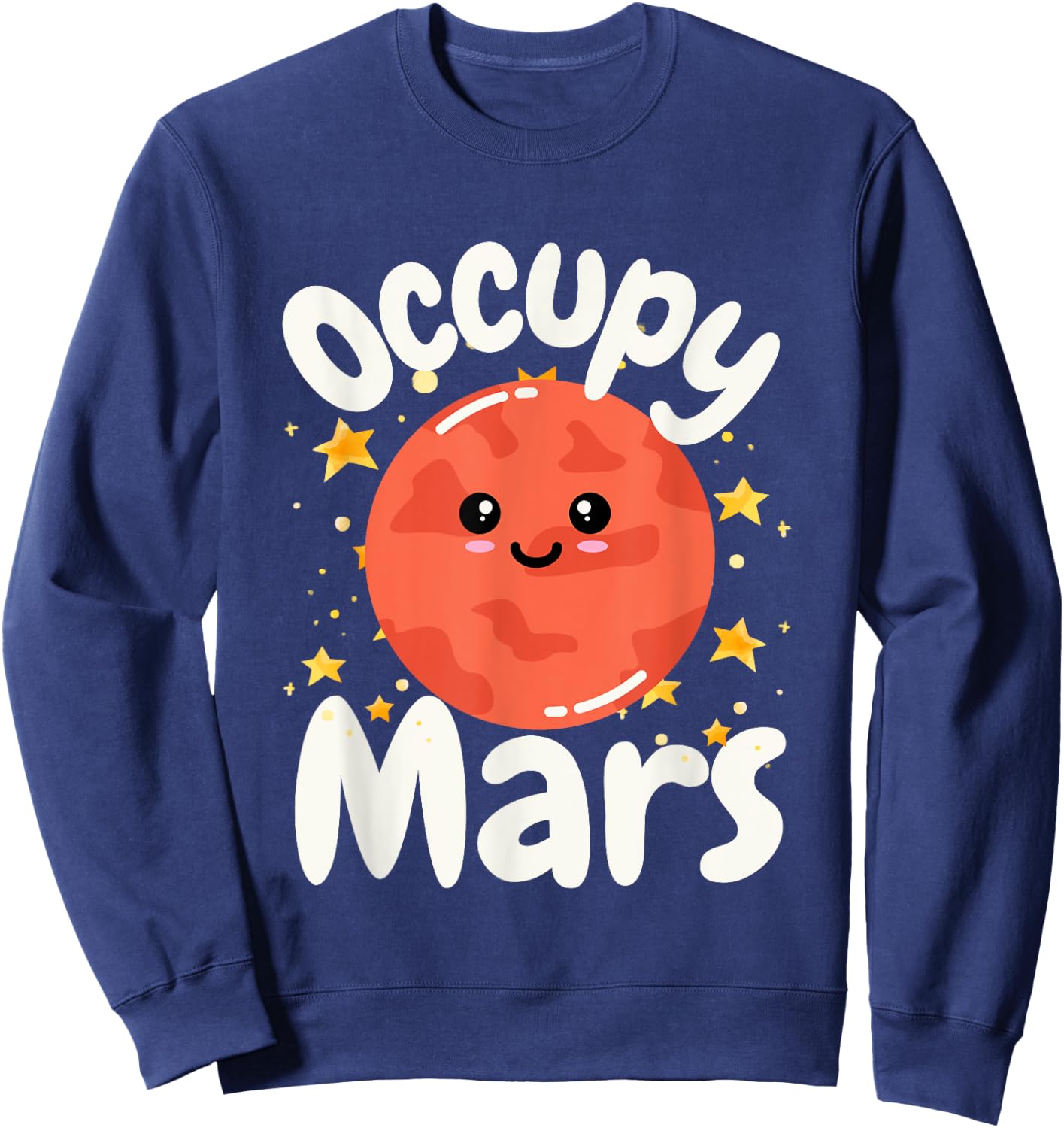 Occupy Mars Space Explorer Sweatshirt - Sweatshirt | Navy