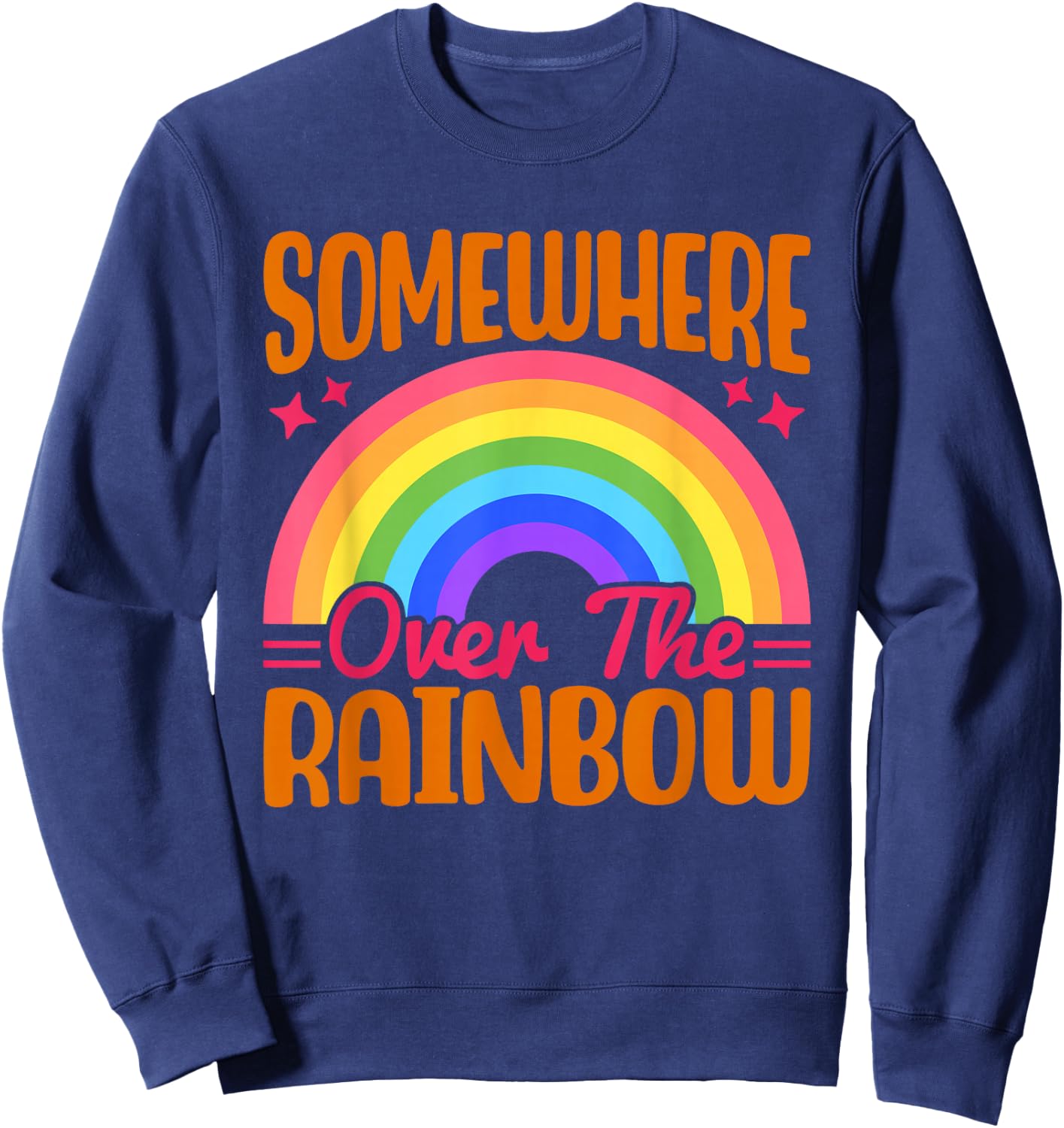 Somewhere Over The Rainbow Sweatshirt - Sweatshirt | Navy