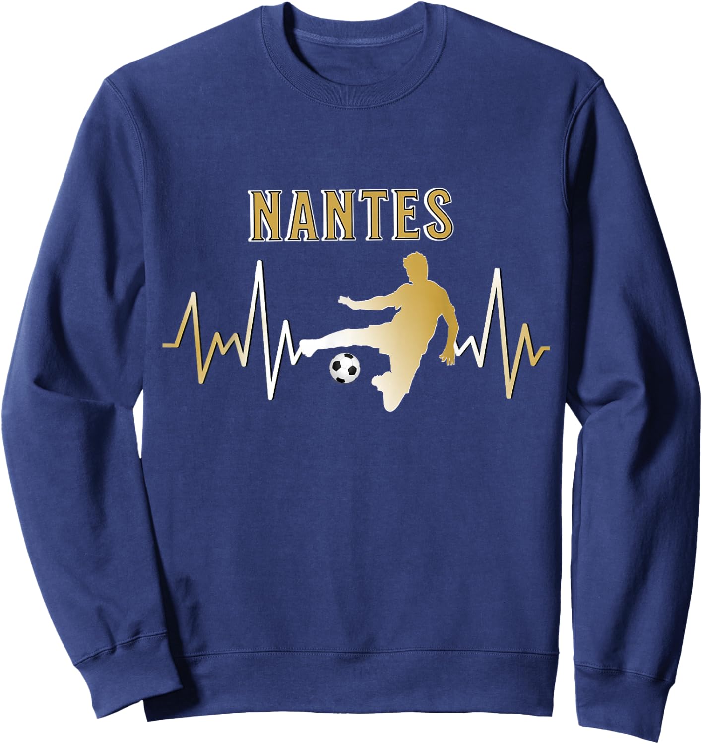 Gift Supporter Nantes Foot Nantes , Black, S Sweatshirt - Sweatshirt | Navy