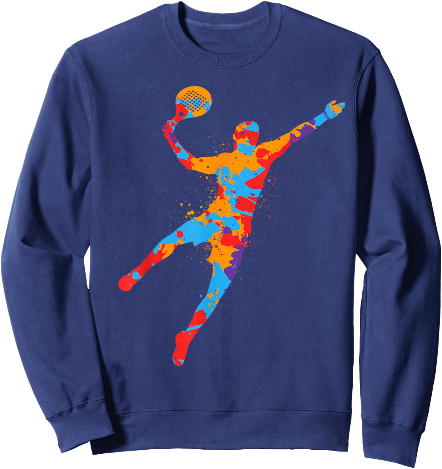 Padel Tennis Colourful Padel Player Padel Tennis Padel Sweatshirt - Sweatshirt | Navy