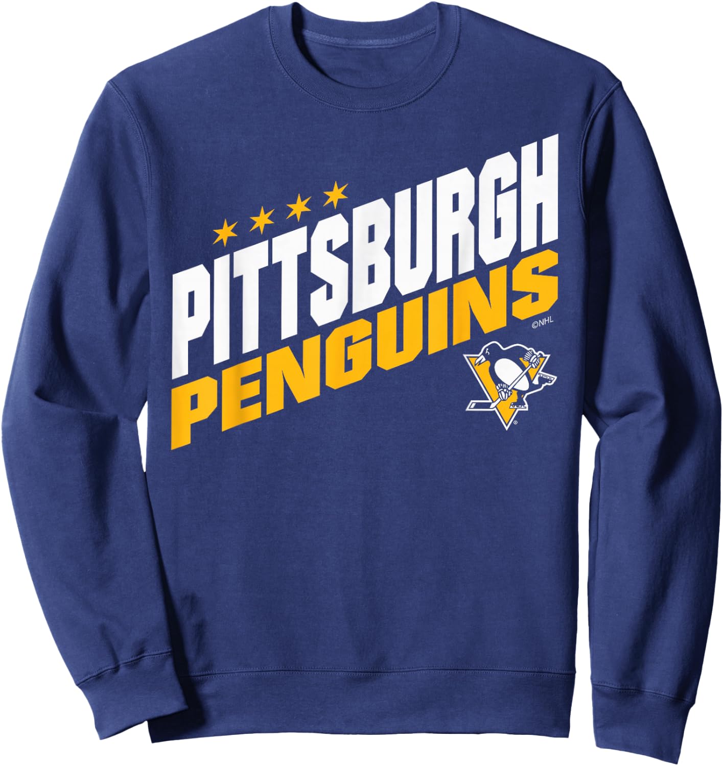 Pittsburgh Penguins Fuel Black Officially Licensed Sweatshirt - Sweatshirt | Navy