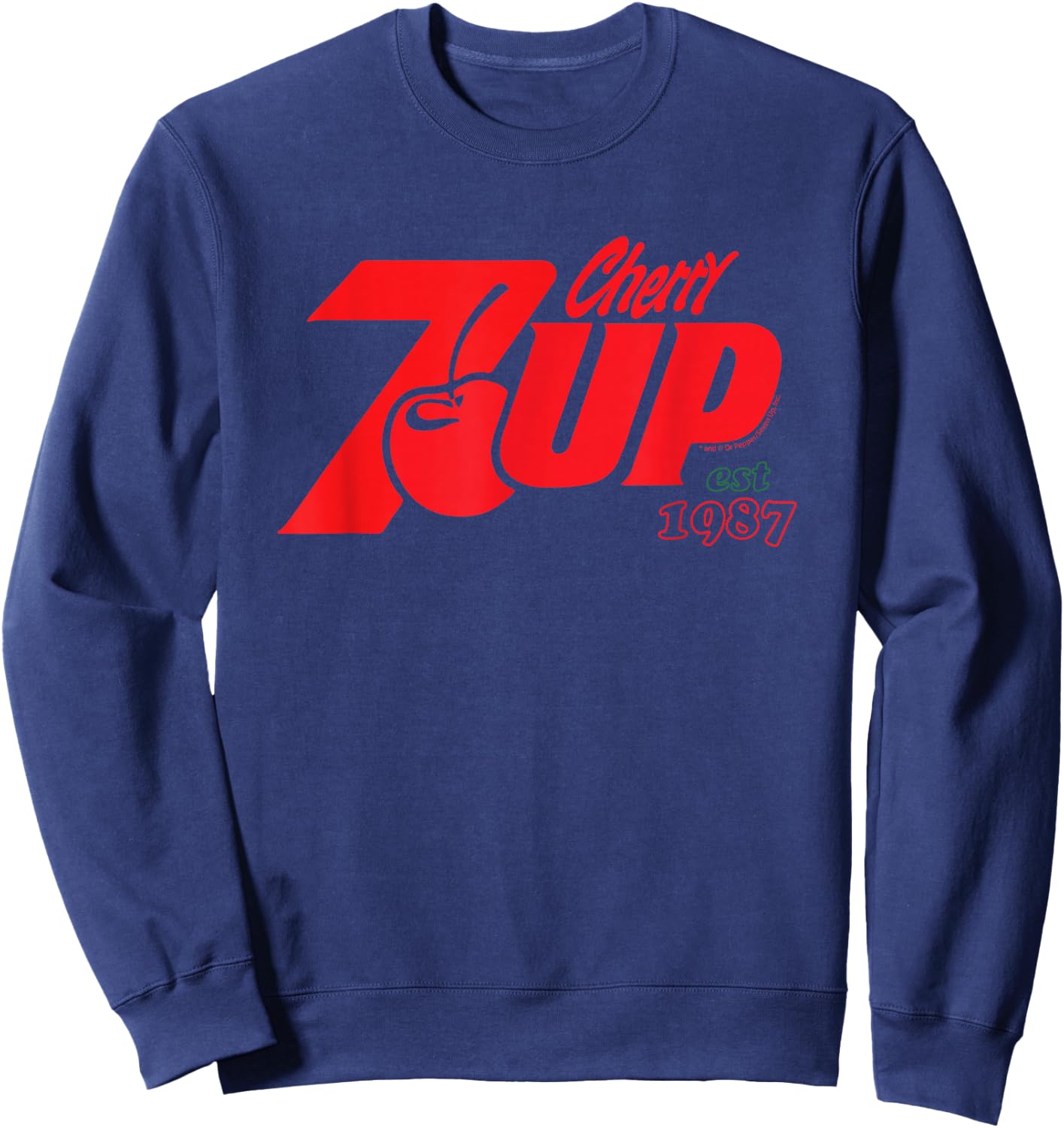 Dr. Pepper Cherry Retro Est 1987 Sweatshirt - Sweatshirt | Navy