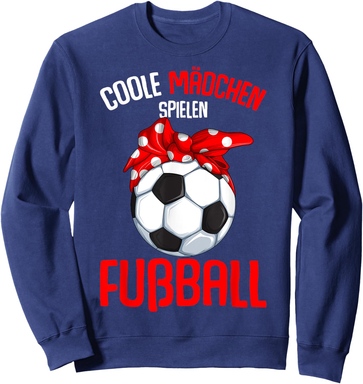 Cool Girls' Football Football Children's , black, s Sweatshirt - Sweatshirt | Navy