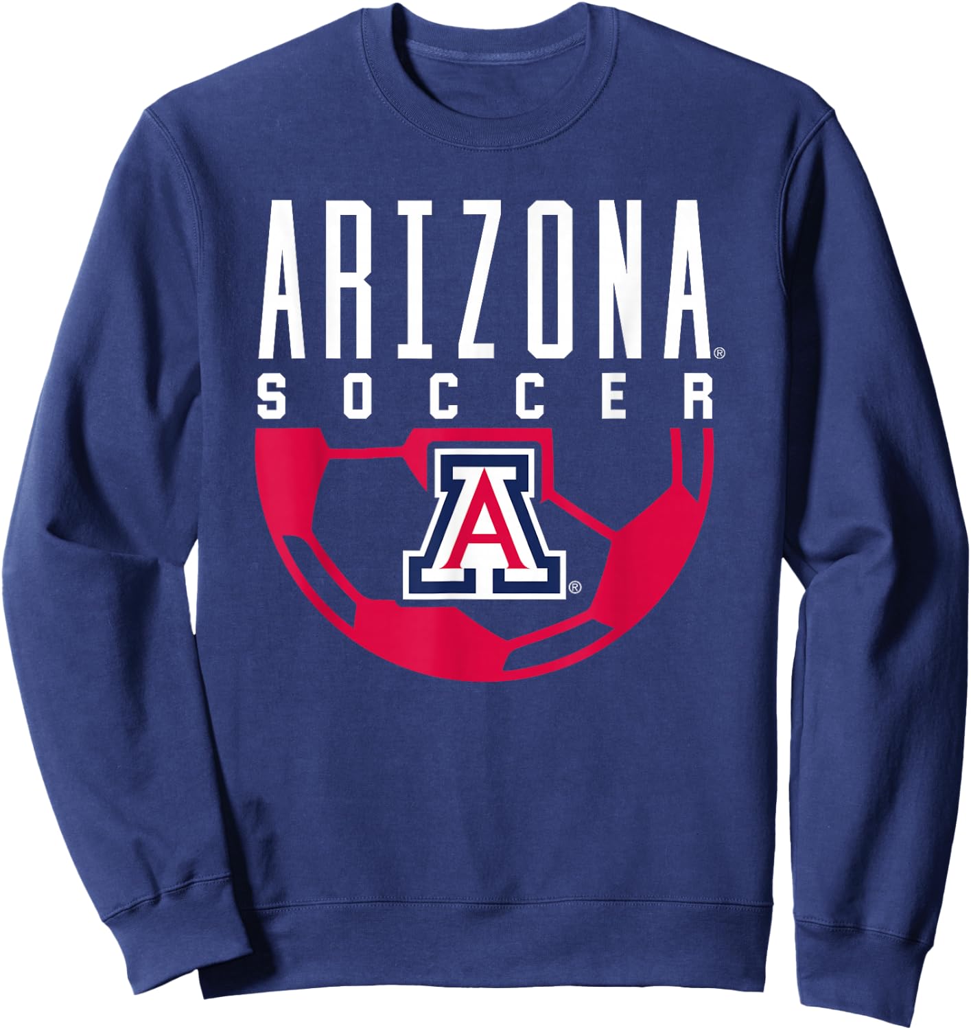 University of Arizona Wildcats Soccer Arch Sweatshirt - Sweatshirt | Navy