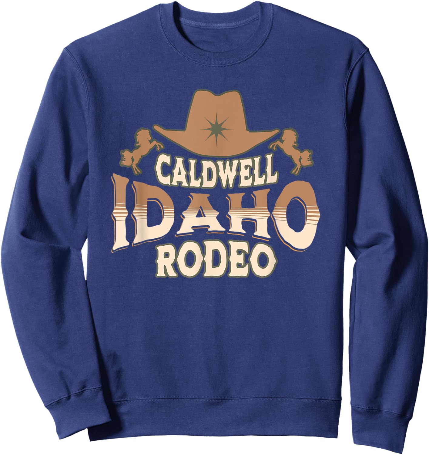 Caldwell Idaho Rodeo Sweatshirt - Sweatshirt | Navy