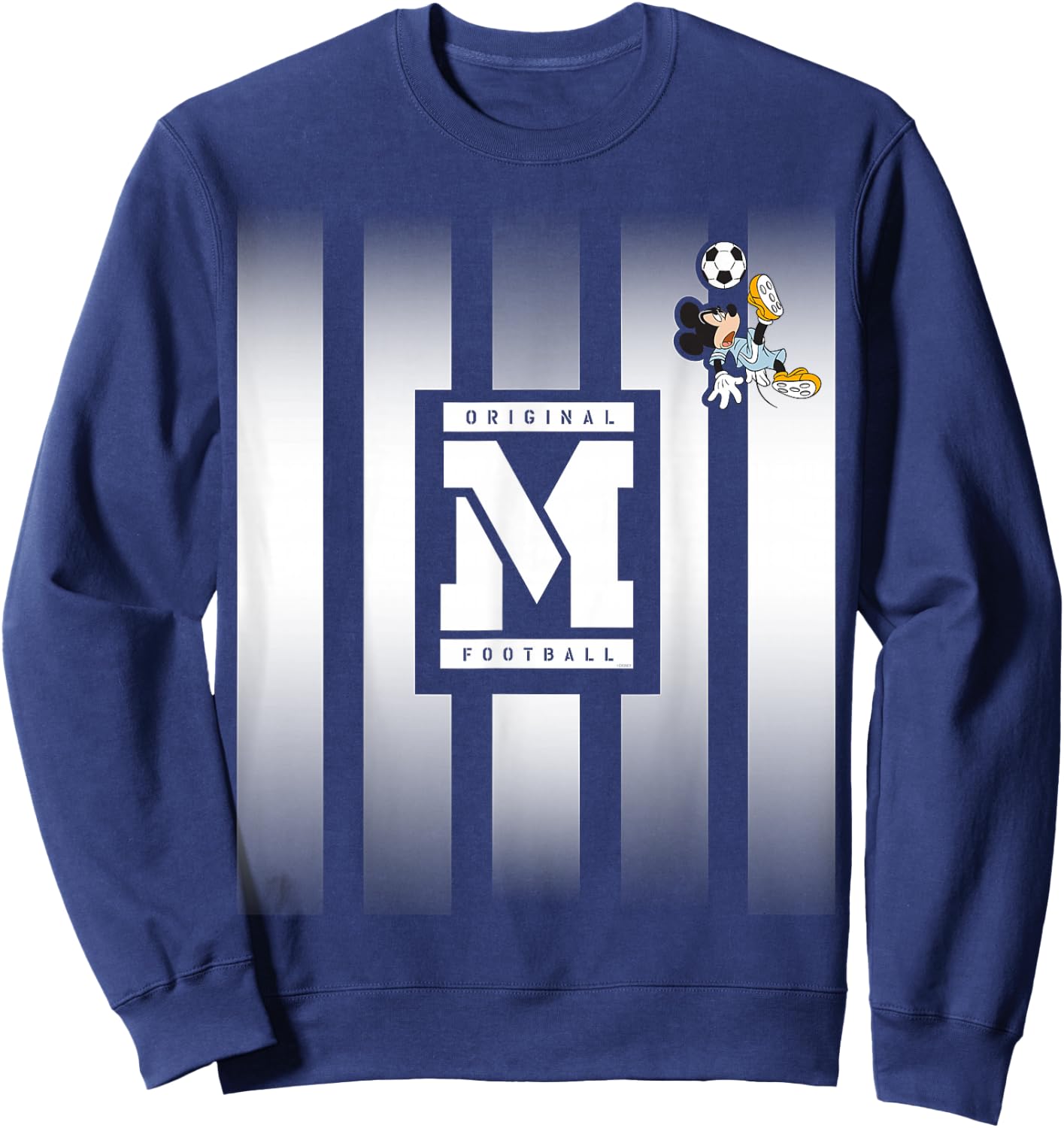 Disney Mickey Mouse Original Football M Soccer Sweatshirt - Sweatshirt | Navy