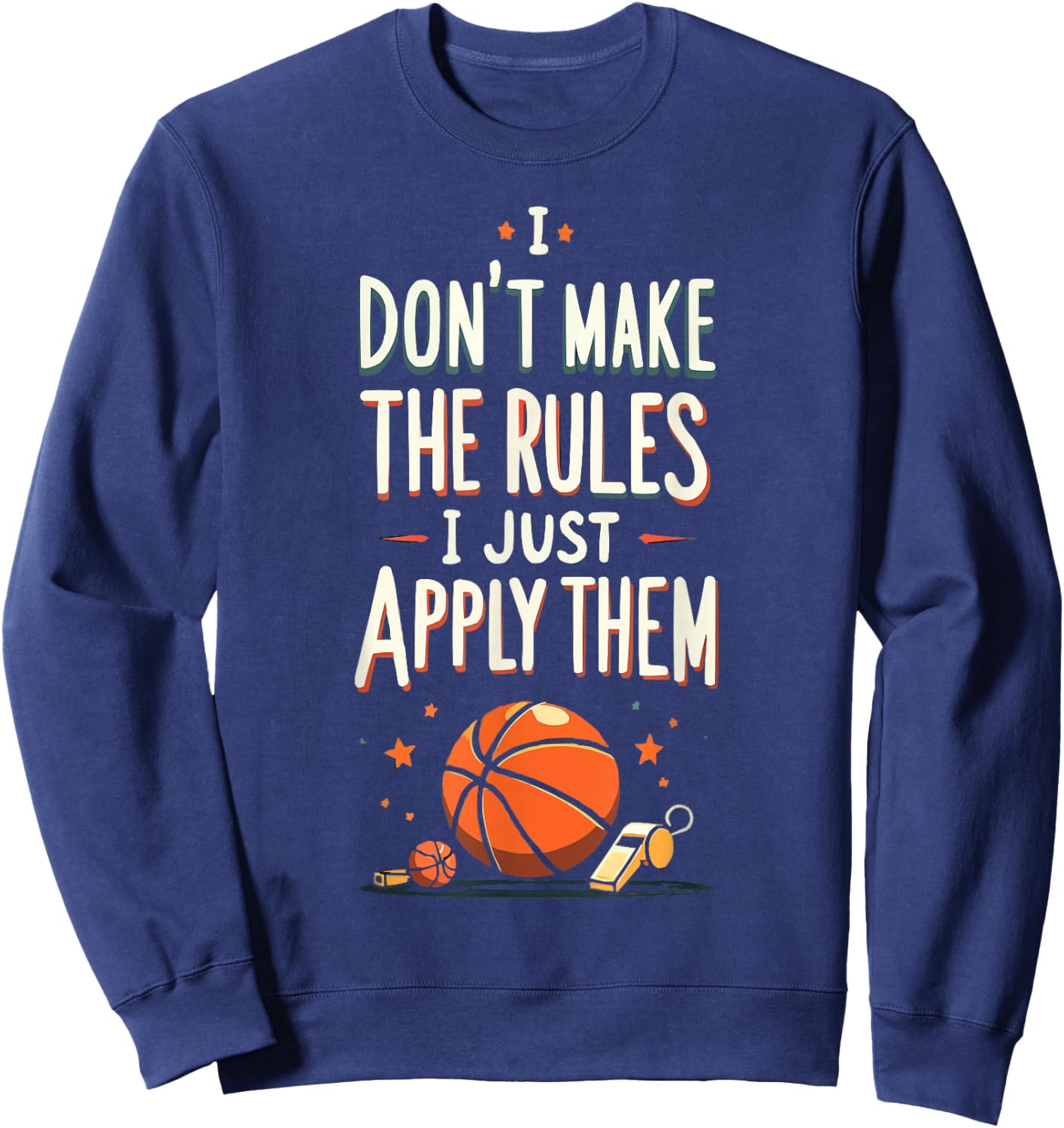 Basketball Game Official Sweatshirt - Sweatshirt | Navy