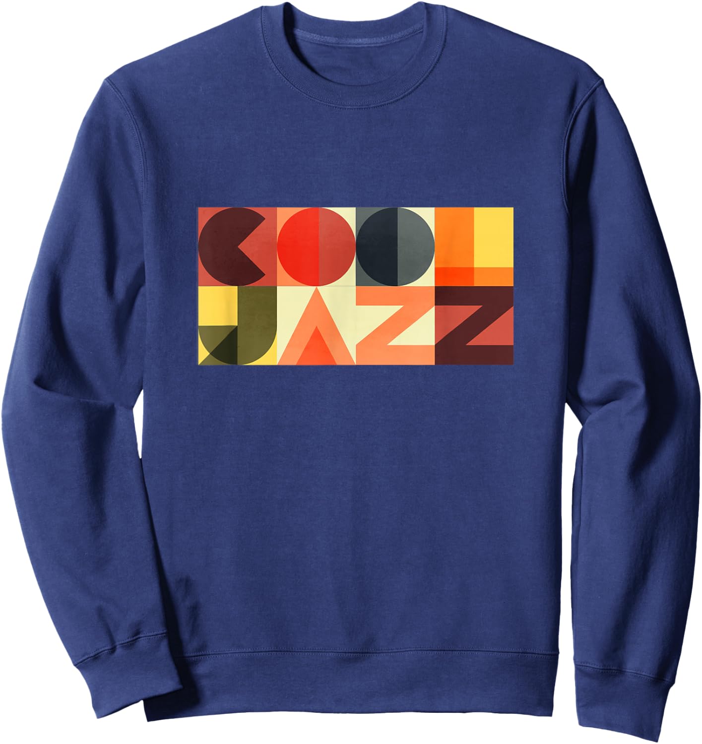 Retro Cool Jazz 90s Jazz , black Sweatshirt - Sweatshirt | Navy