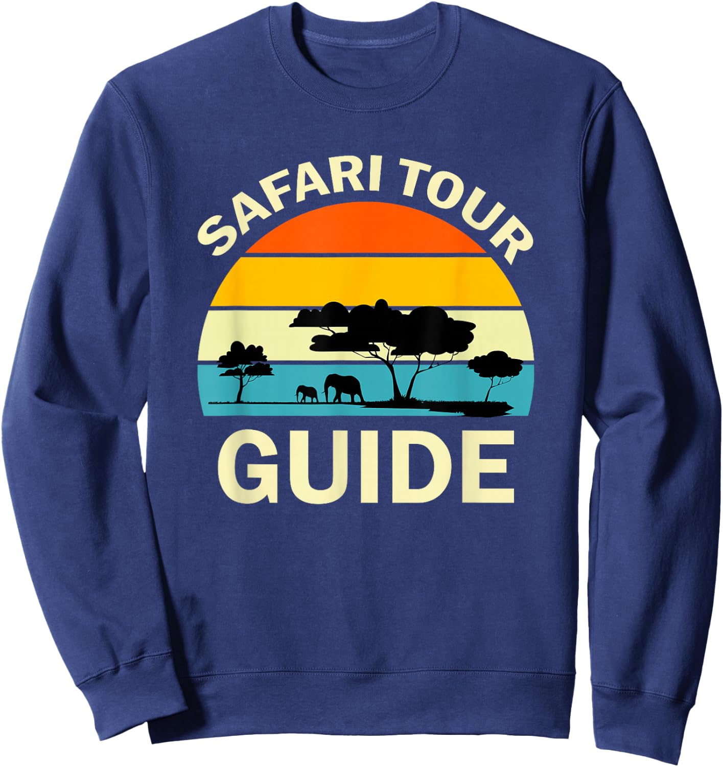 Safari Tour Guide Sweatshirt - Sweatshirt | Navy