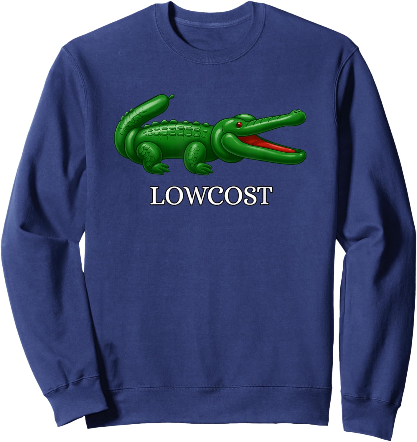 lowcost Humour de Croco-dile Sweatshirt - Sweatshirt | Navy