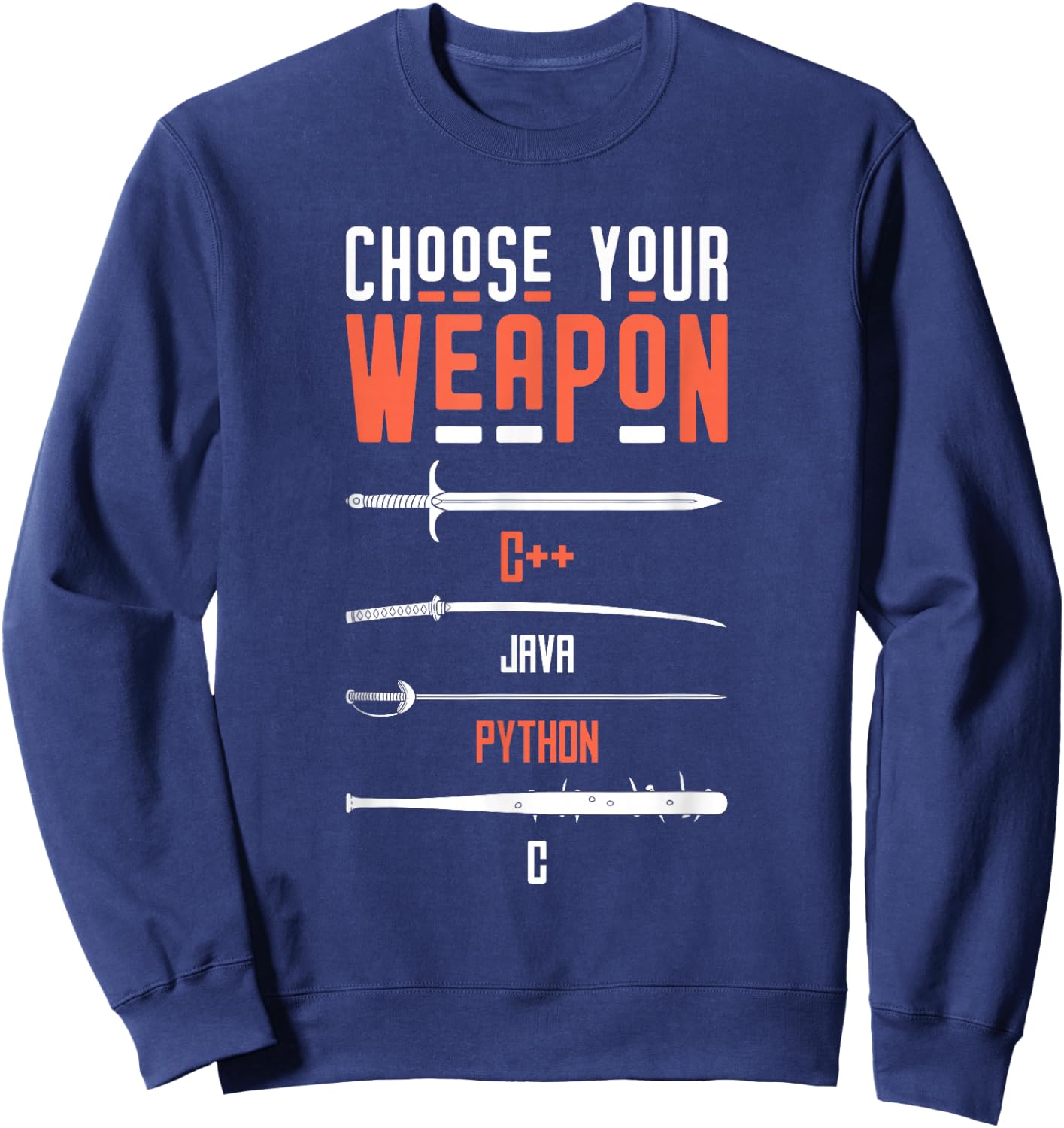 Developer Coder Programming - Software Engineer Programmer Sweatshirt - Sweatshirt | Navy