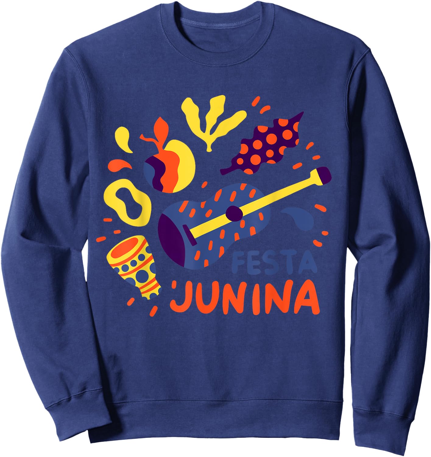 Festa Junina Brazil June Festival Brazilian Celebration Sweatshirt - Sweatshirt | Navy