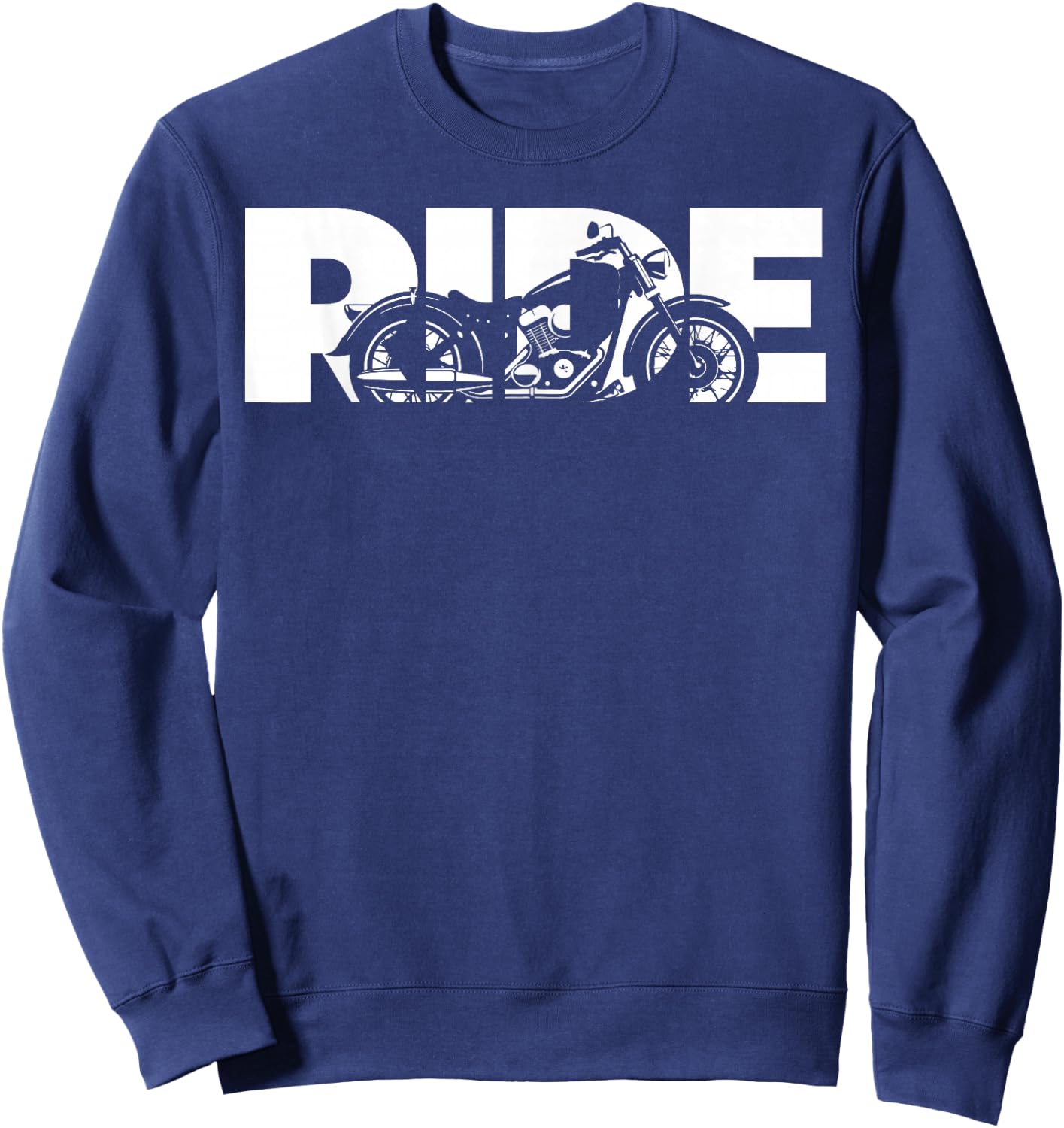 Ride Motorcycle Apparel, Motorcycle Sweatshirt - Sweatshirt | Navy