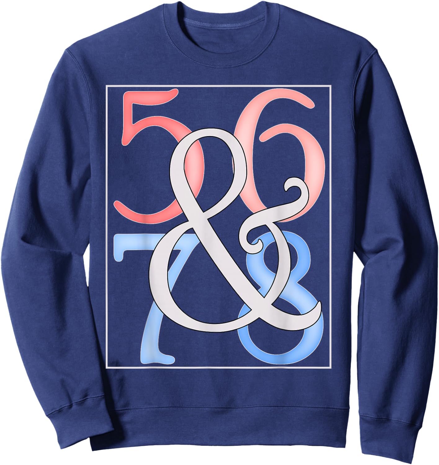 &5678 Funny Dance Count Sweatshirt - Sweatshirt | Navy