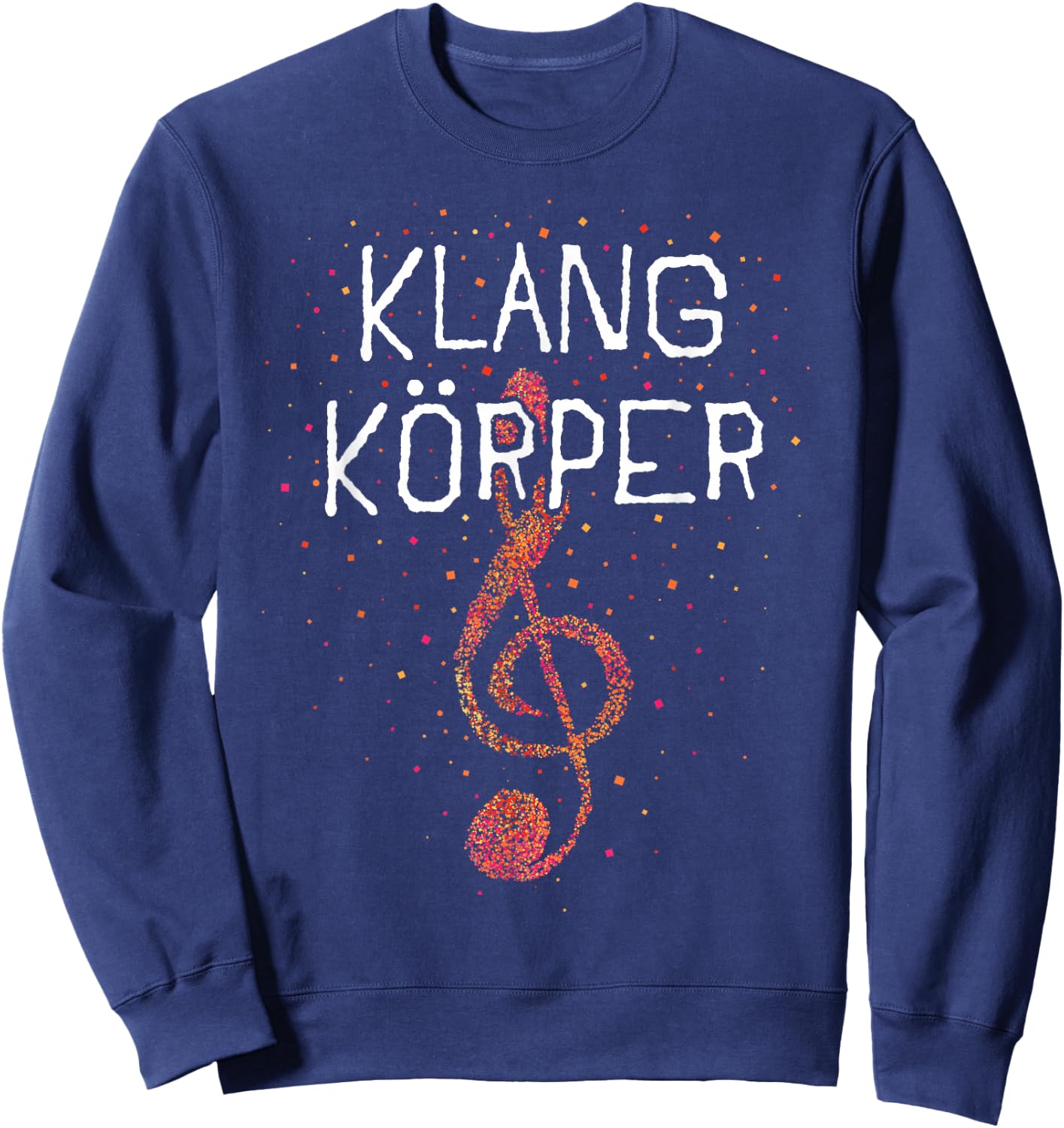 Music Clef Singer Choir Choir Gift Sweatshirt - Sweatshirt | Navy