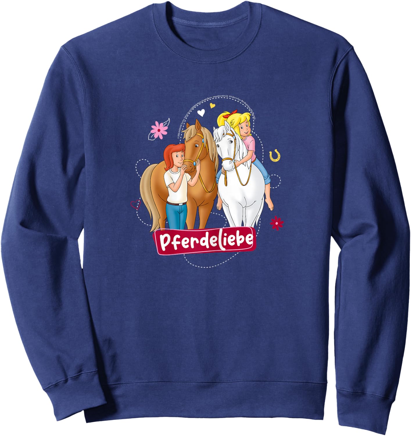 Bibi & Tina - Original Pferdeliebe Sweatshirt - Sweatshirt | Navy
