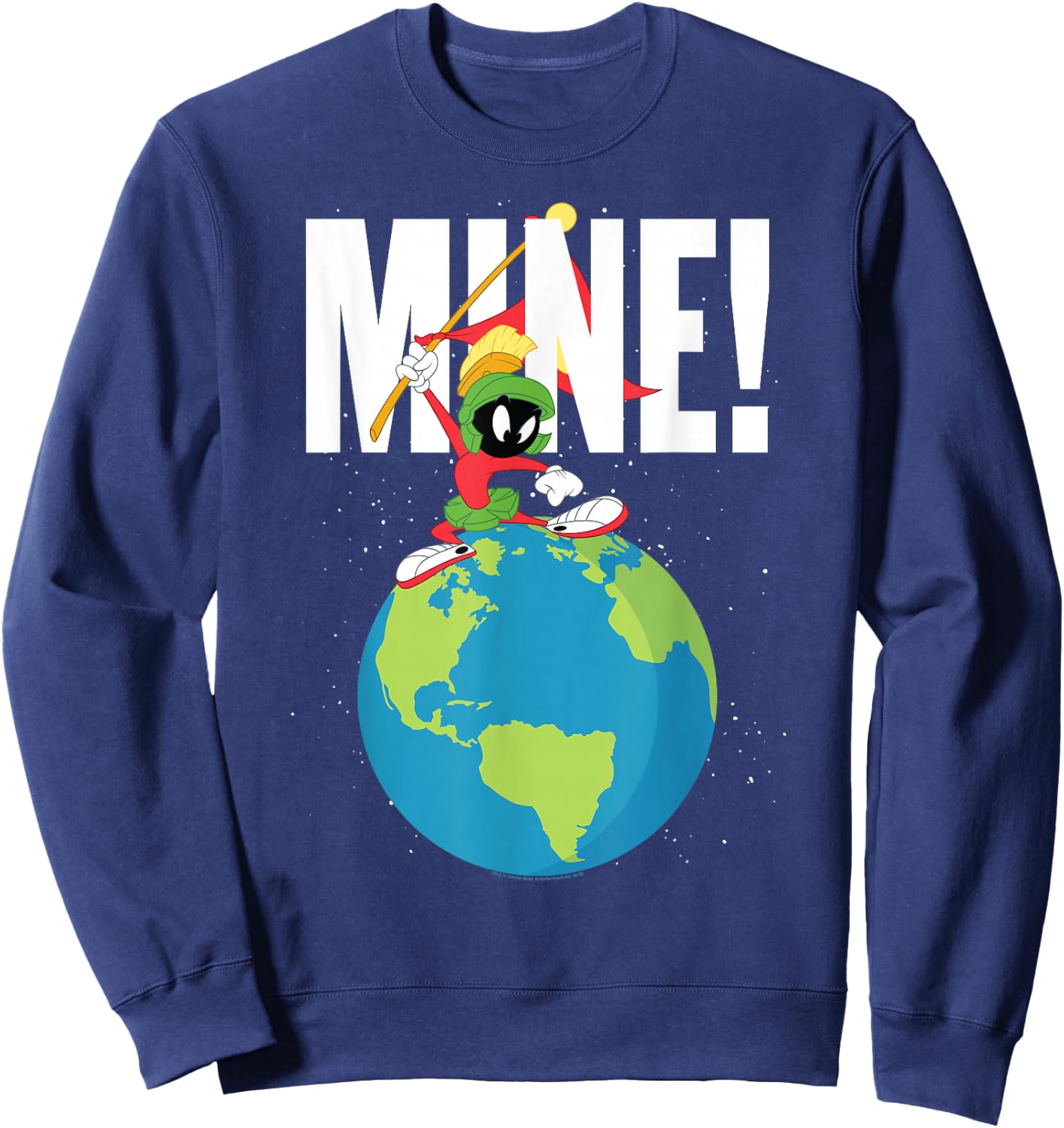 Looney Tunes Marvin the Martian Mine Sweatshirt - Sweatshirt | Navy