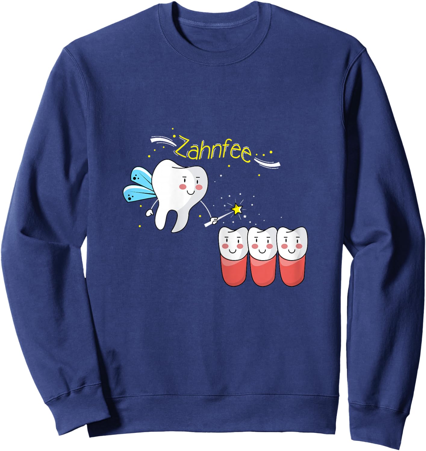 Tooth Fairy Carnival Party Costume Fancy Dress , black Sweatshirt - Sweatshirt | Navy