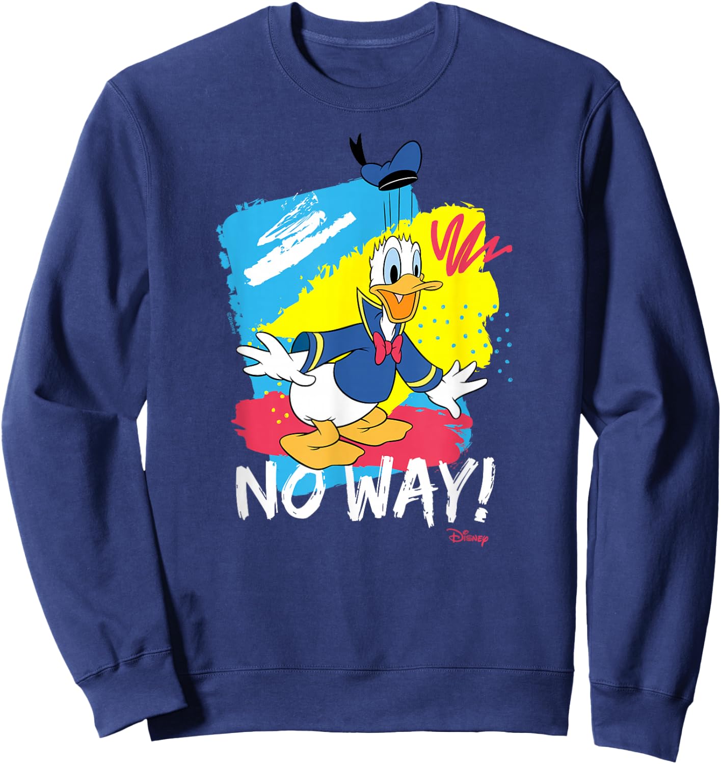 Donald Duck - No Way Donald Sweatshirt - Sweatshirt | Navy