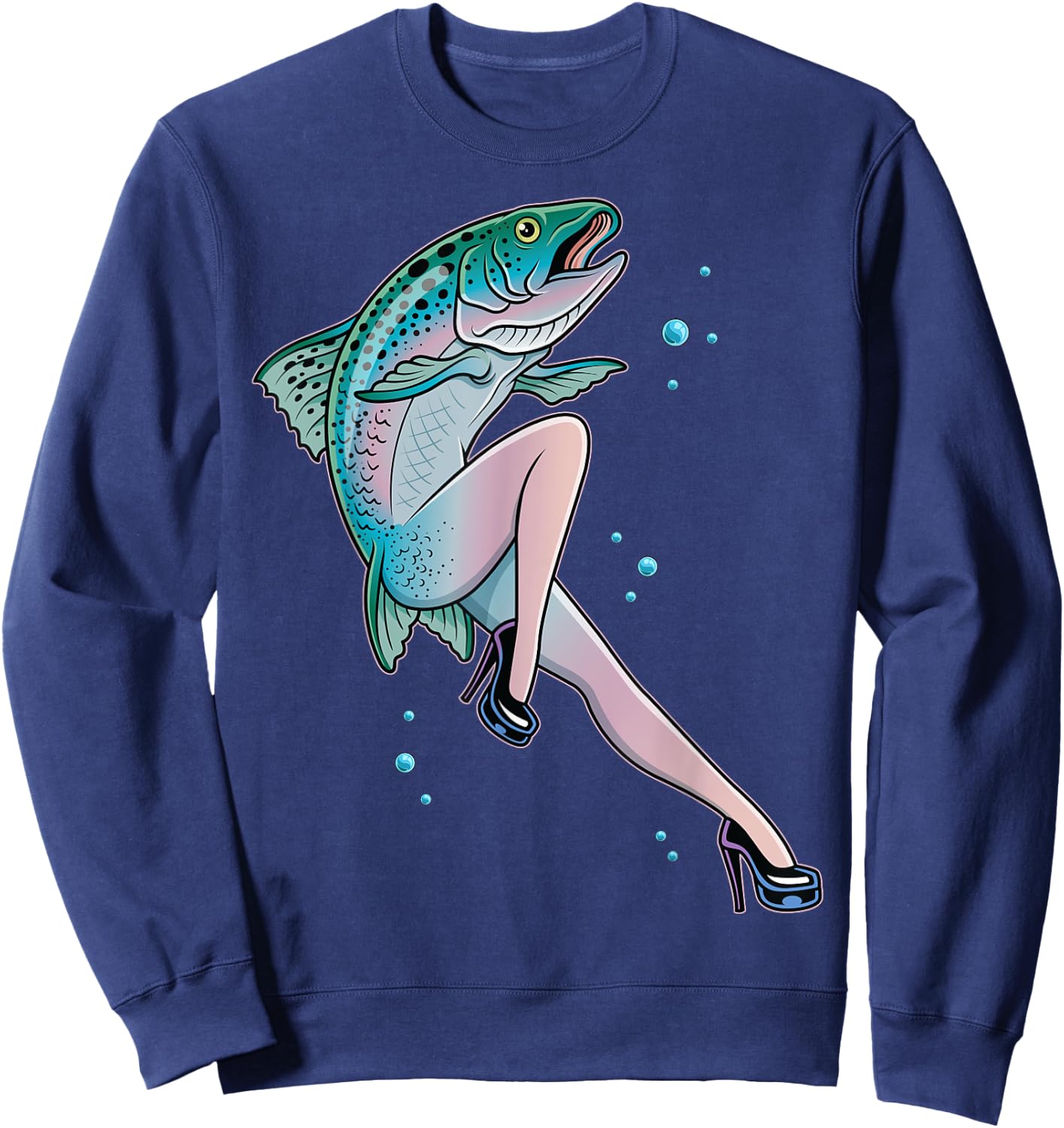 Reverse Mermaid Sweatshirt - Sweatshirt | Navy