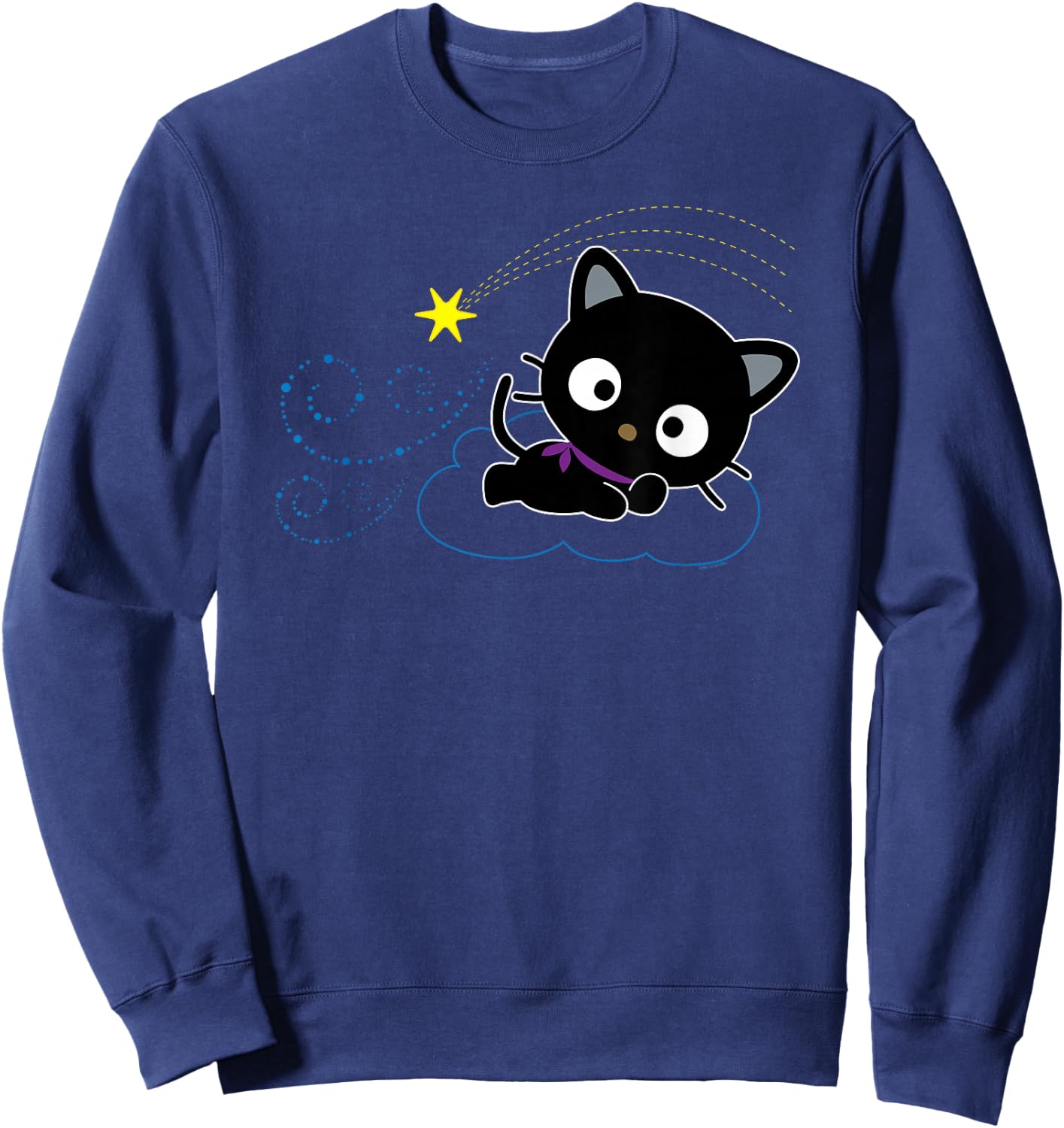 Chococat Shooting Star Sweatshirt - Sweatshirt | Navy