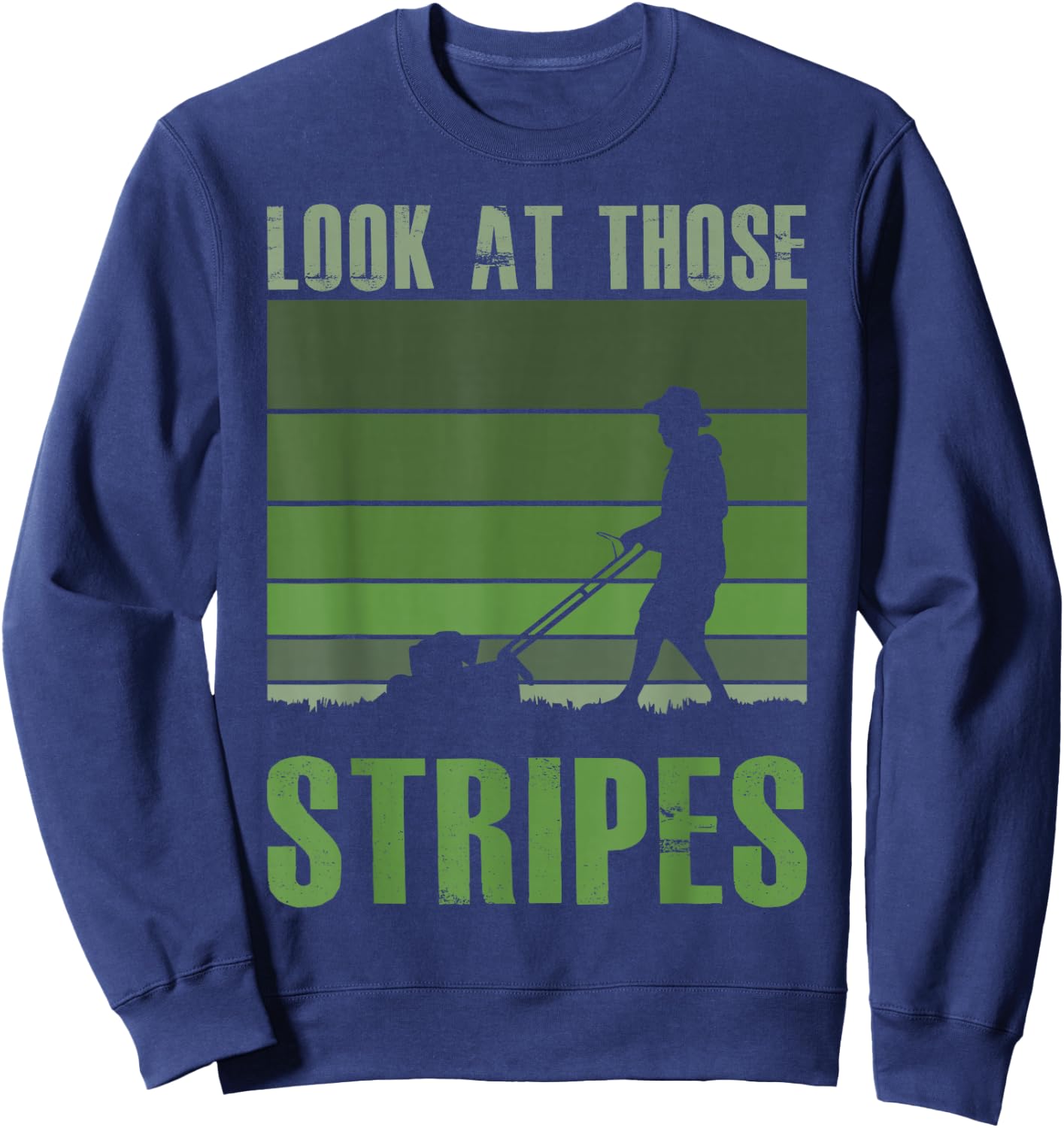 Look At Those Stripes Sweatshirt - Sweatshirt | Navy