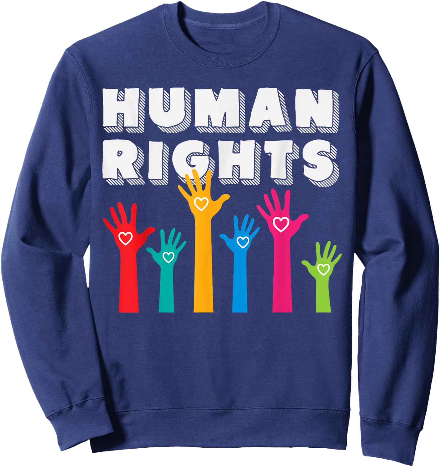 Human Rights Sweatshirt - Sweatshirt | Navy