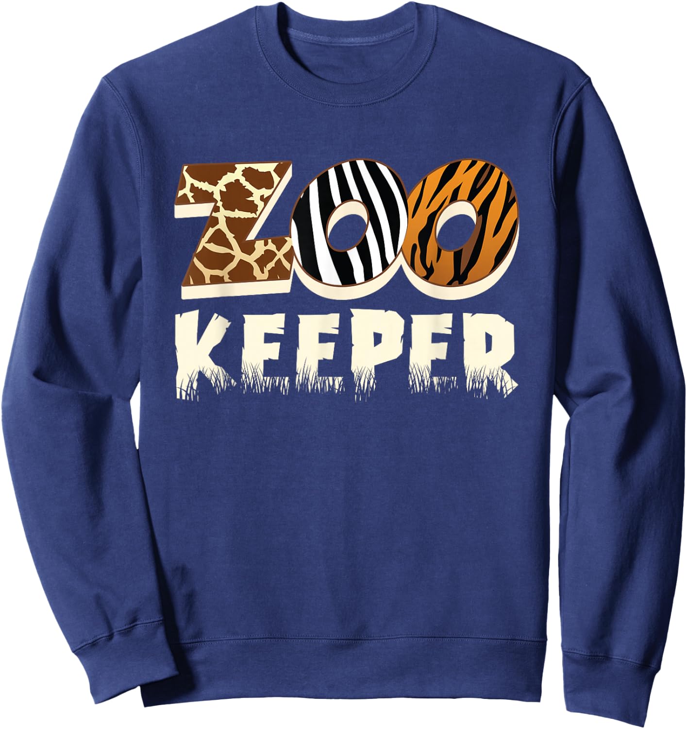 Zoowärter Zoo Zoo Keeper Profession Sweatshirt - Sweatshirt | Navy