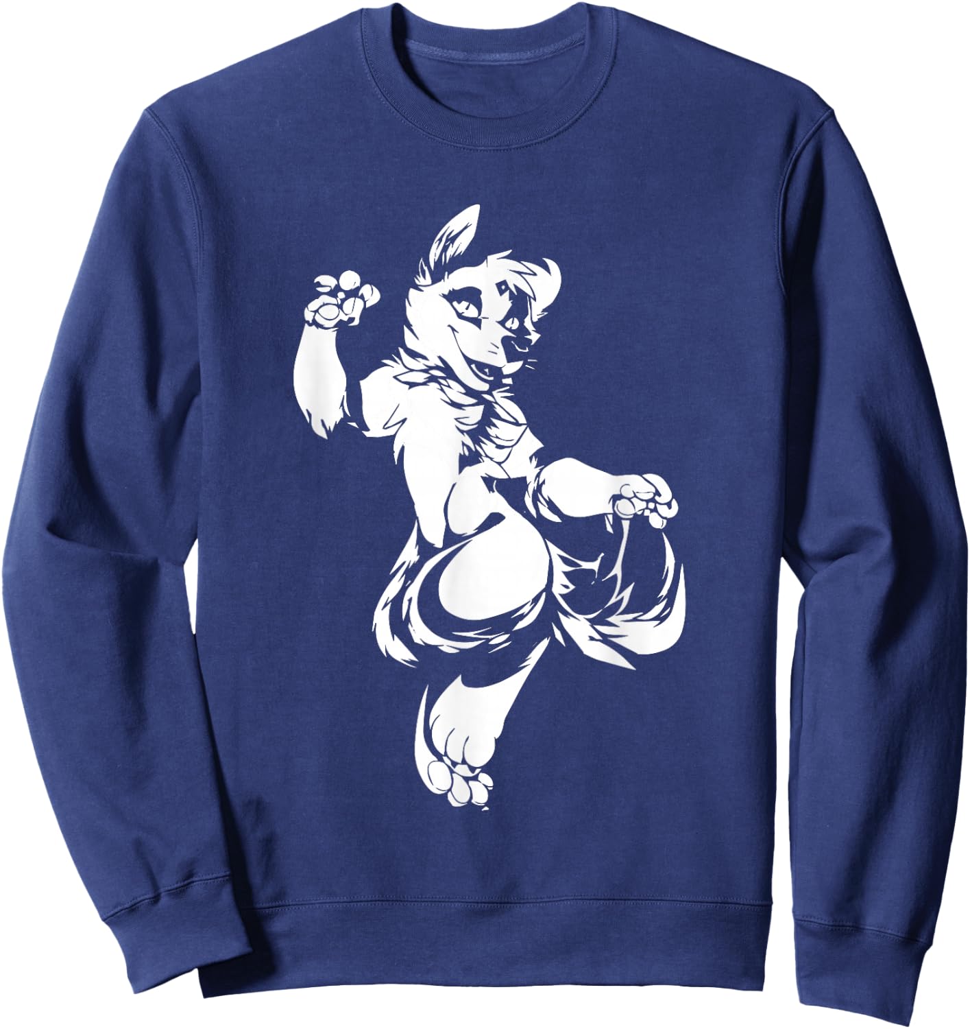 Fursuits Fox Cosplay Fursona Furries - Furs Furry Fandom Sweatshirt - Sweatshirt | Navy