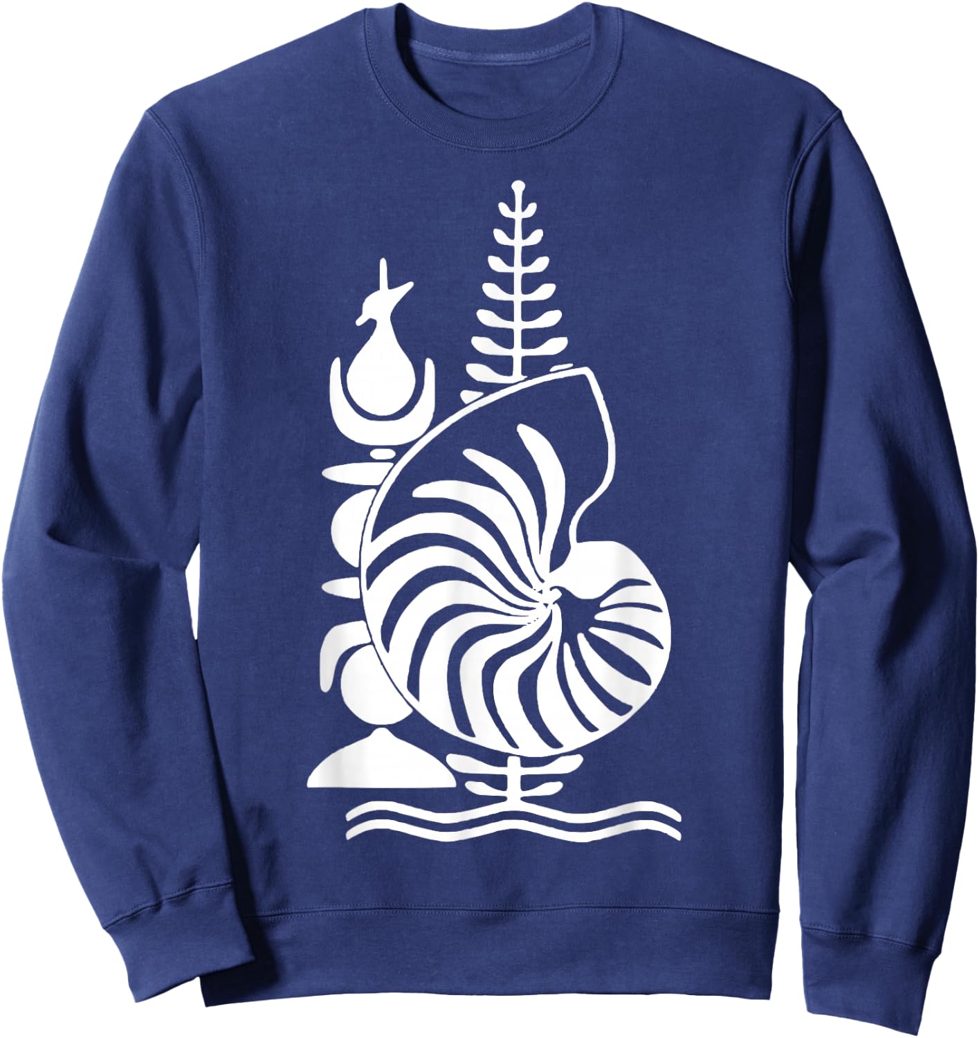 Kanak Emblem New Caledonia Gift, Black, S Sweatshirt - Sweatshirt | Navy