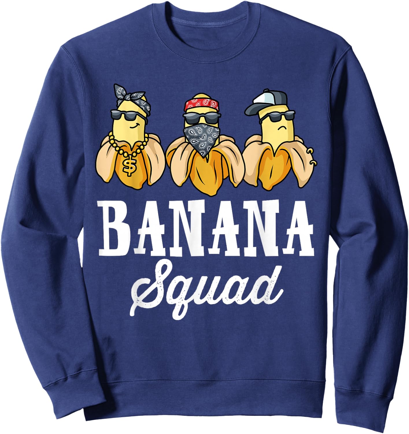Banana Squad Sweatshirt - Sweatshirt | Navy