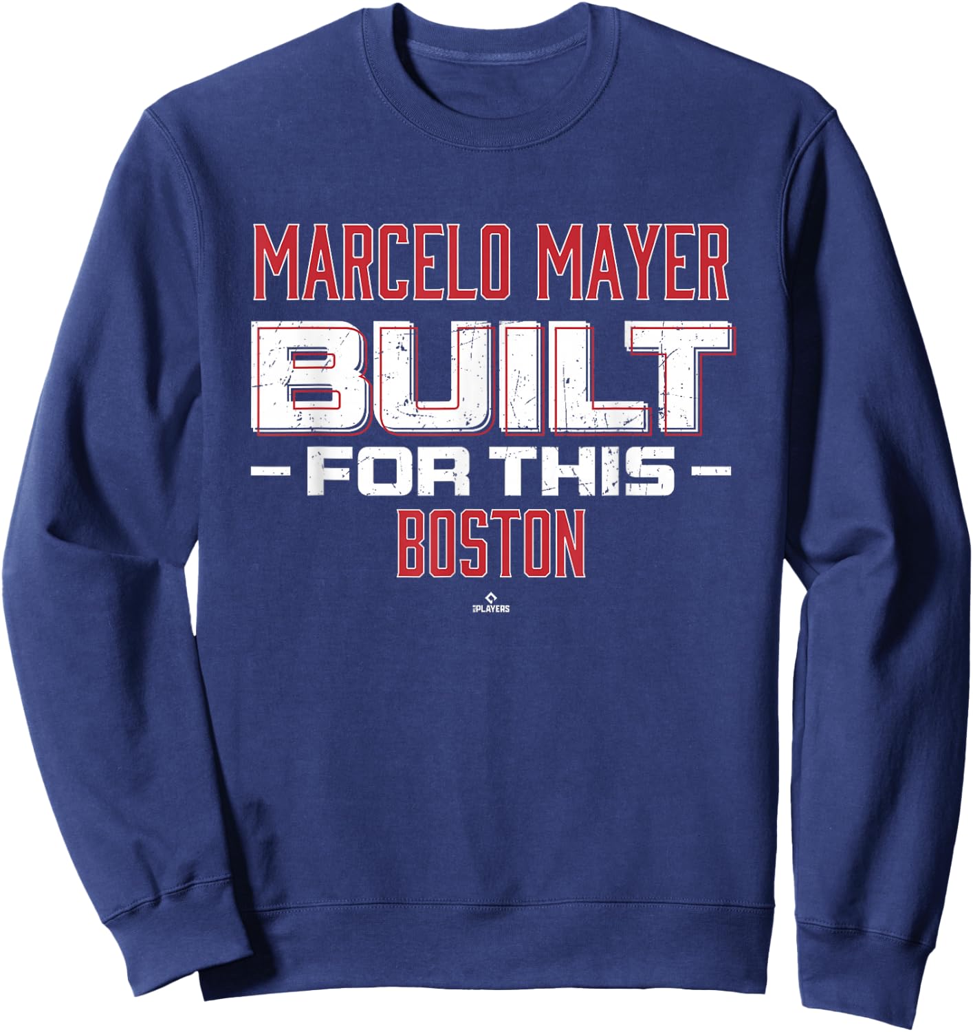 Built For This Marcelo Mayer Boston Baseball MLBPA Sweatshirt - Sweatshirt | Navy