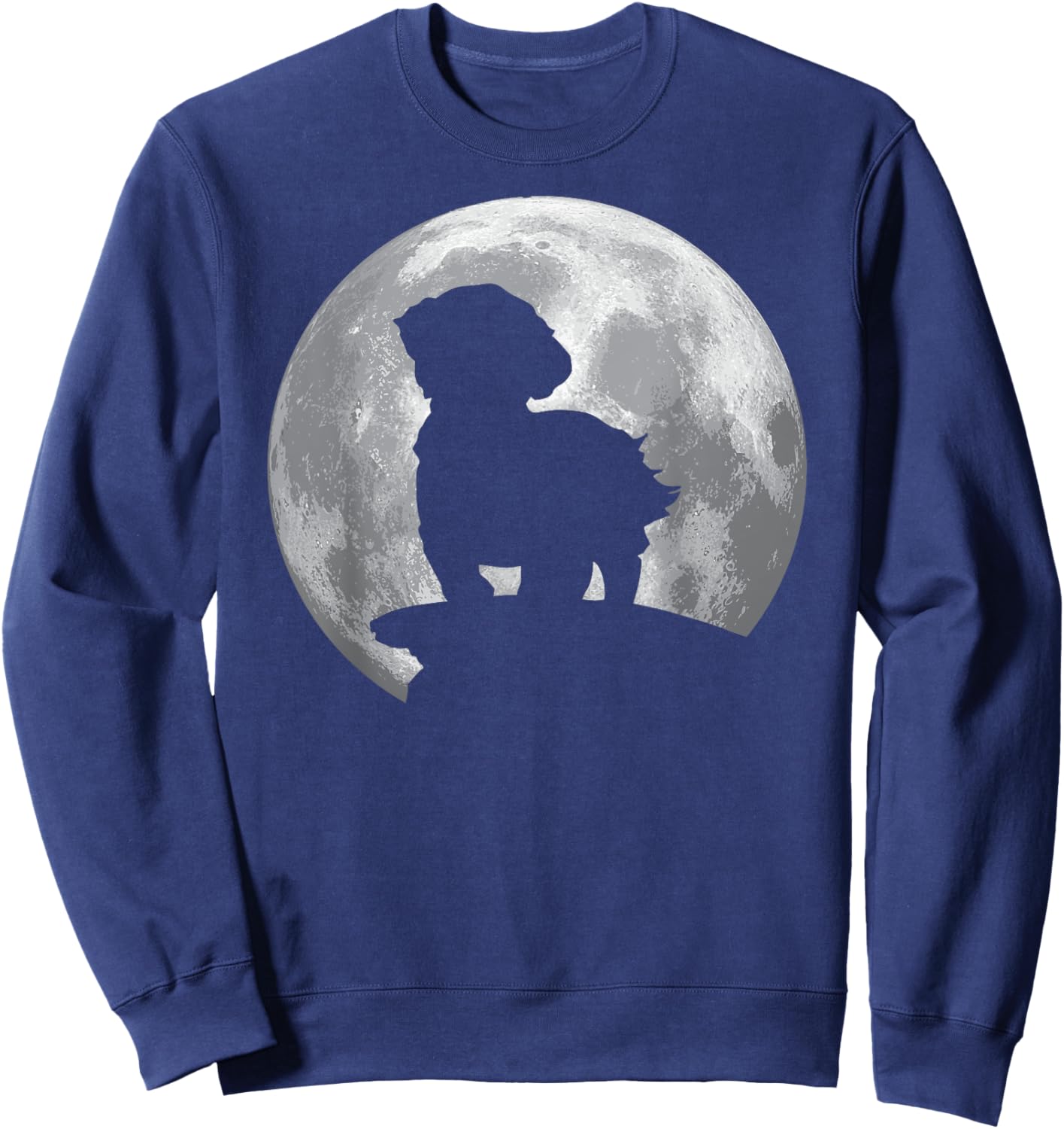 Mal-Shi And Moon For Mal-Shi Lovers Sweatshirt - Sweatshirt | Navy