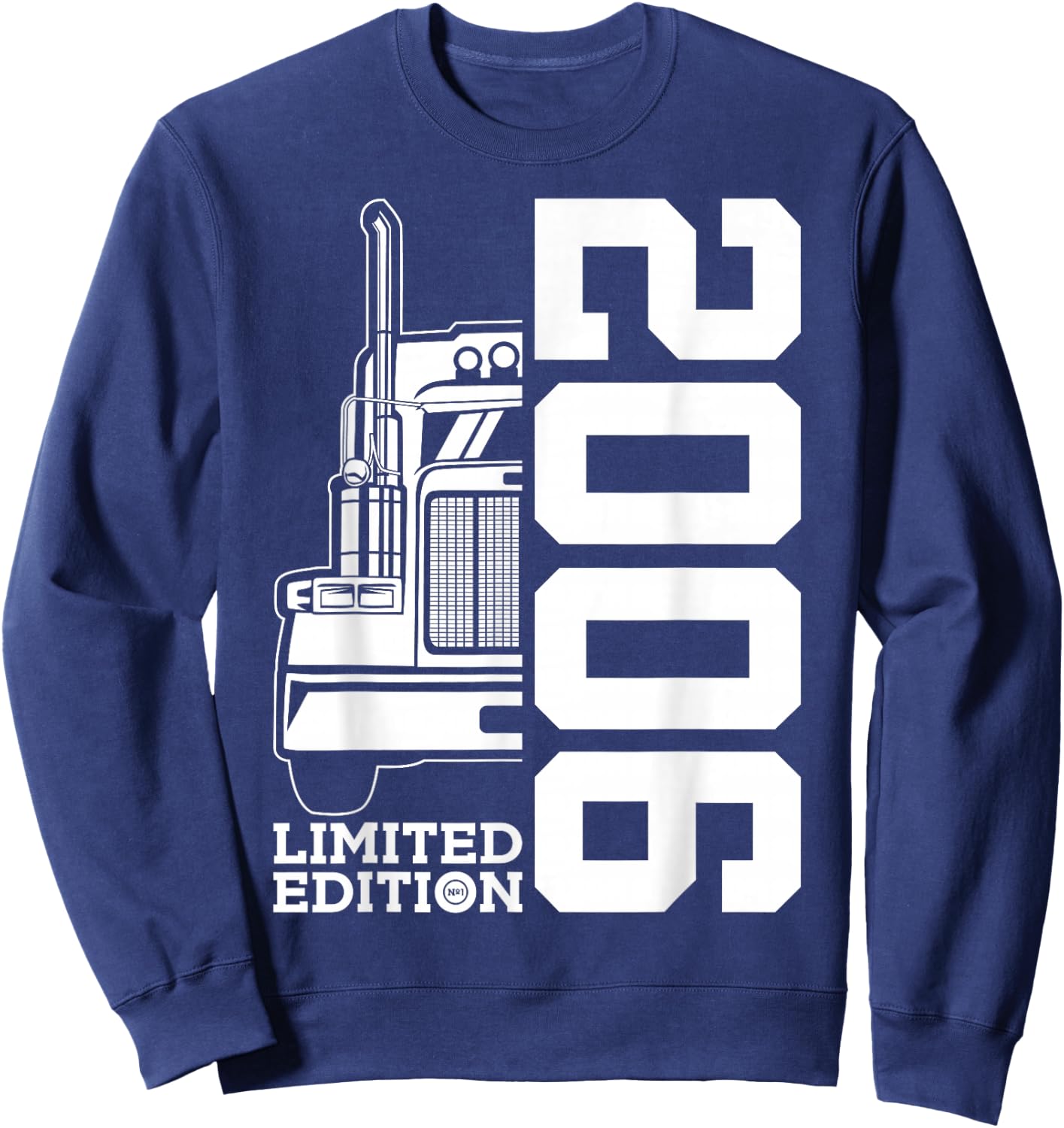 20 ANS Camion 2006 Conducteur 20e anniversaire Sweatshirt - Sweatshirt | Navy