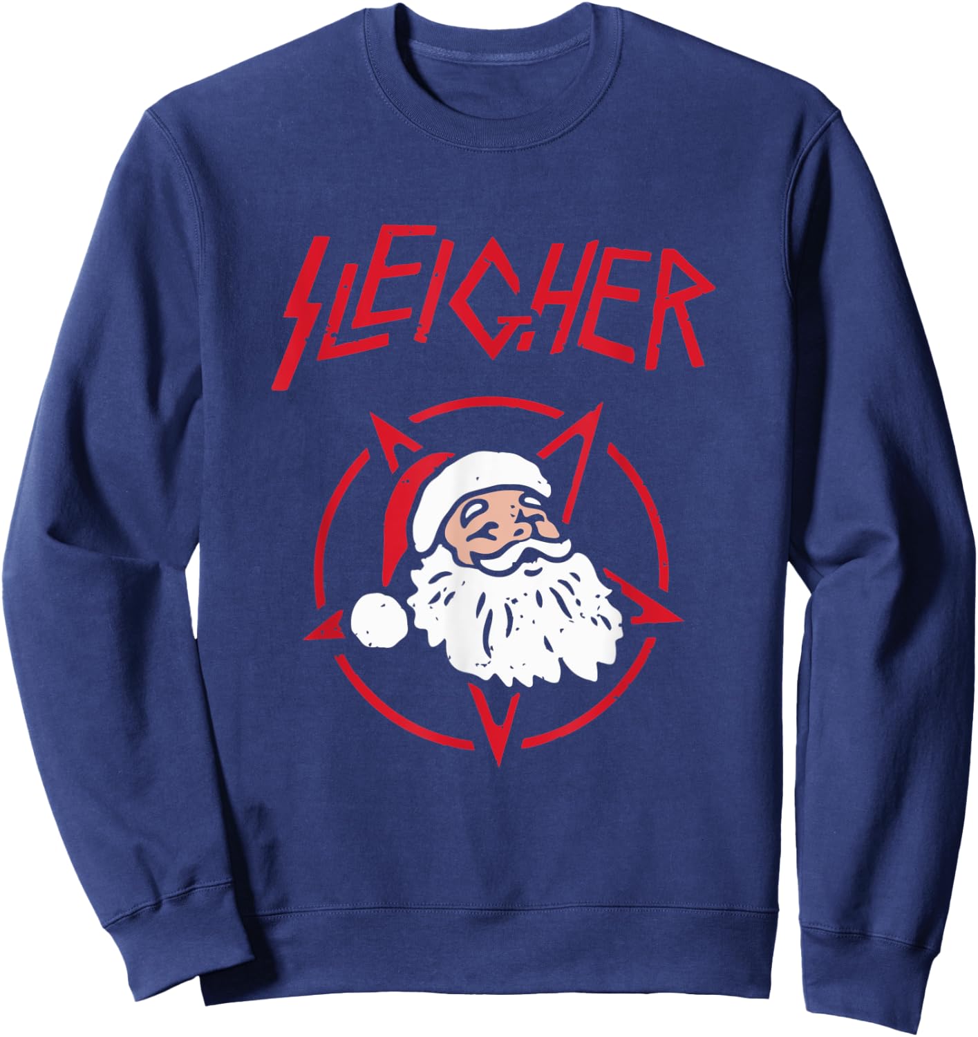 Santa the Sleigher Sweatshirt - Sweatshirt | Navy