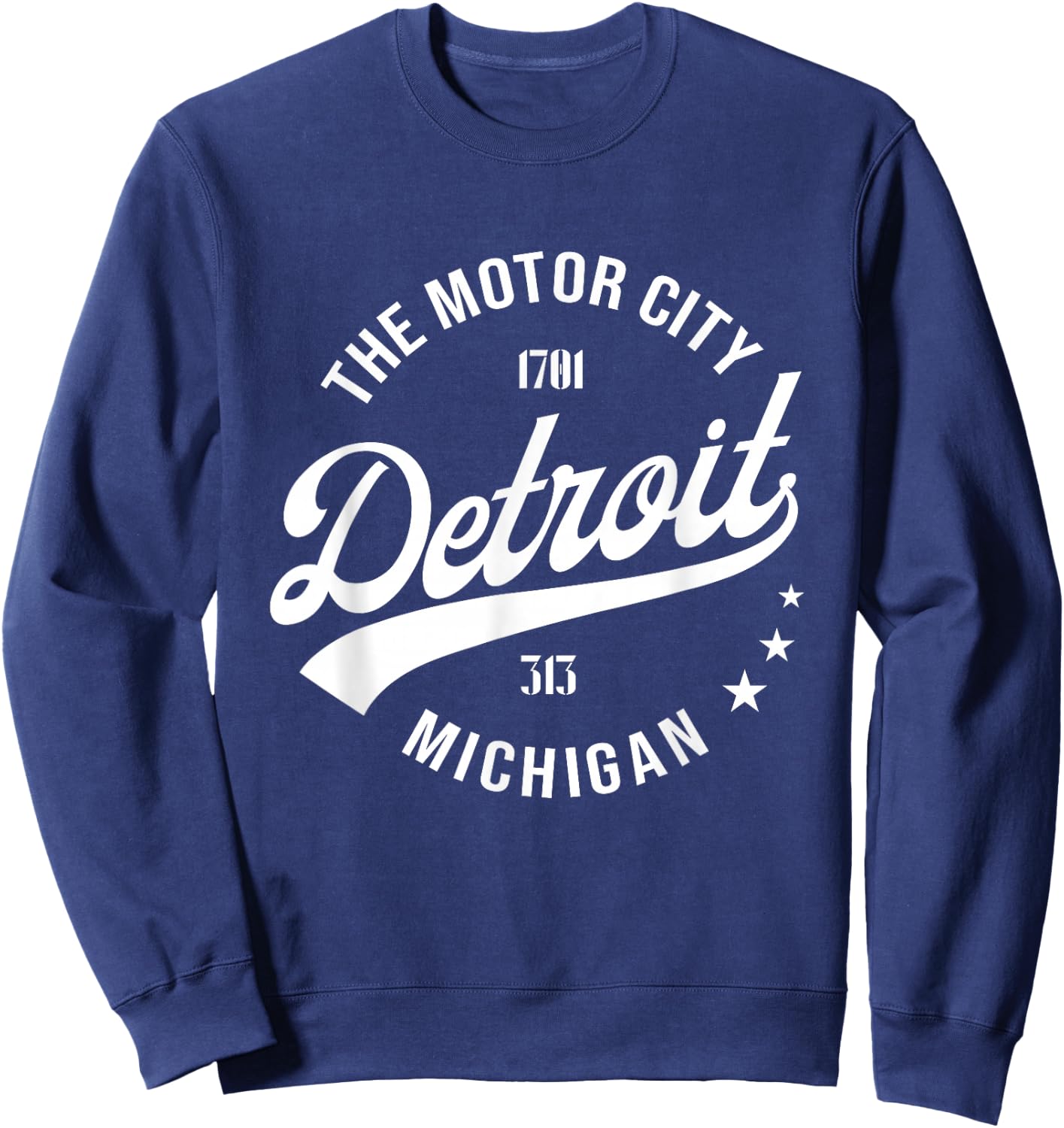 Detroit Classic Sweatshirt - Sweatshirt | Navy