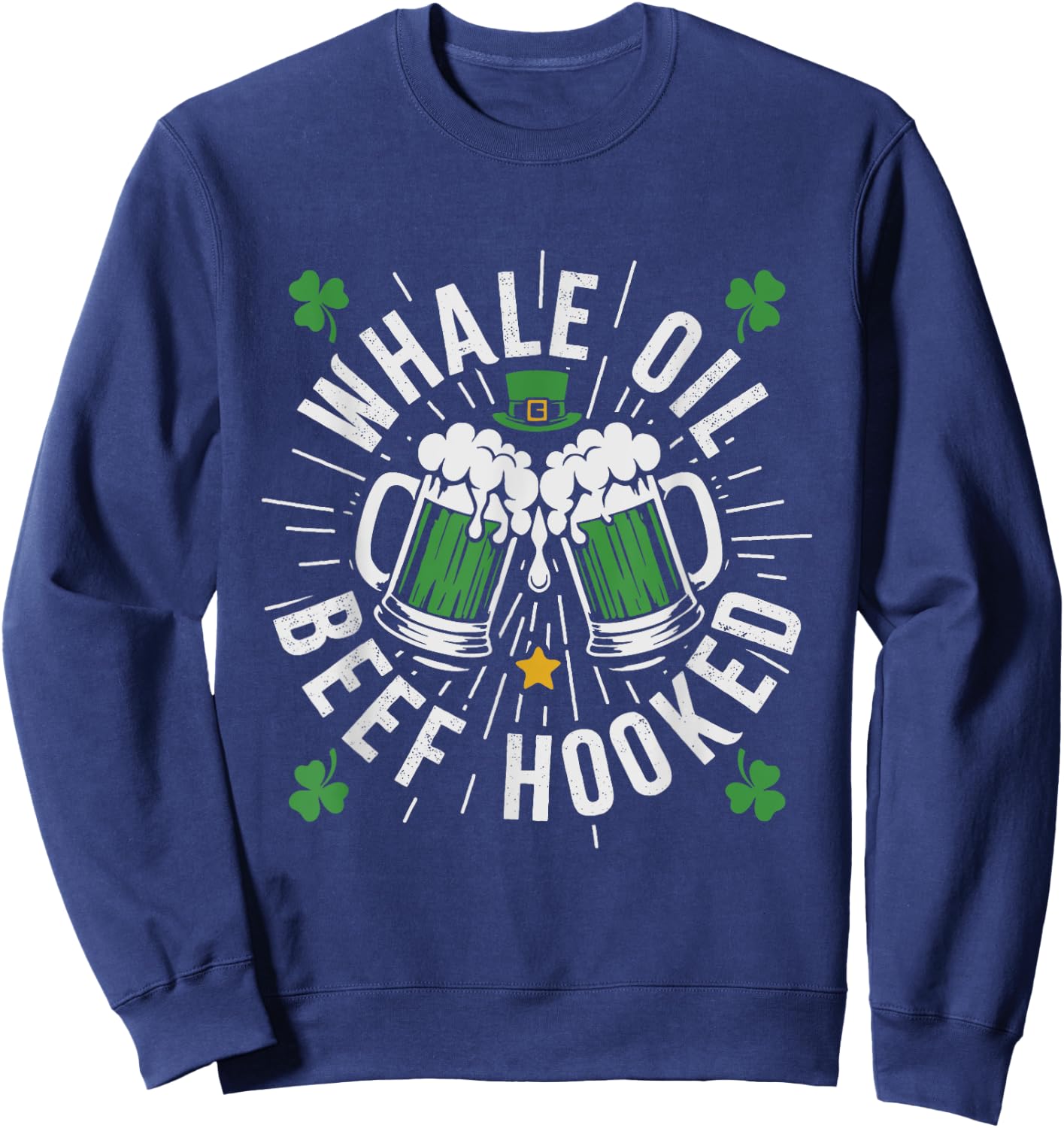 Whale Oil Beef Hooked Sweatshirt - Sweatshirt | Navy