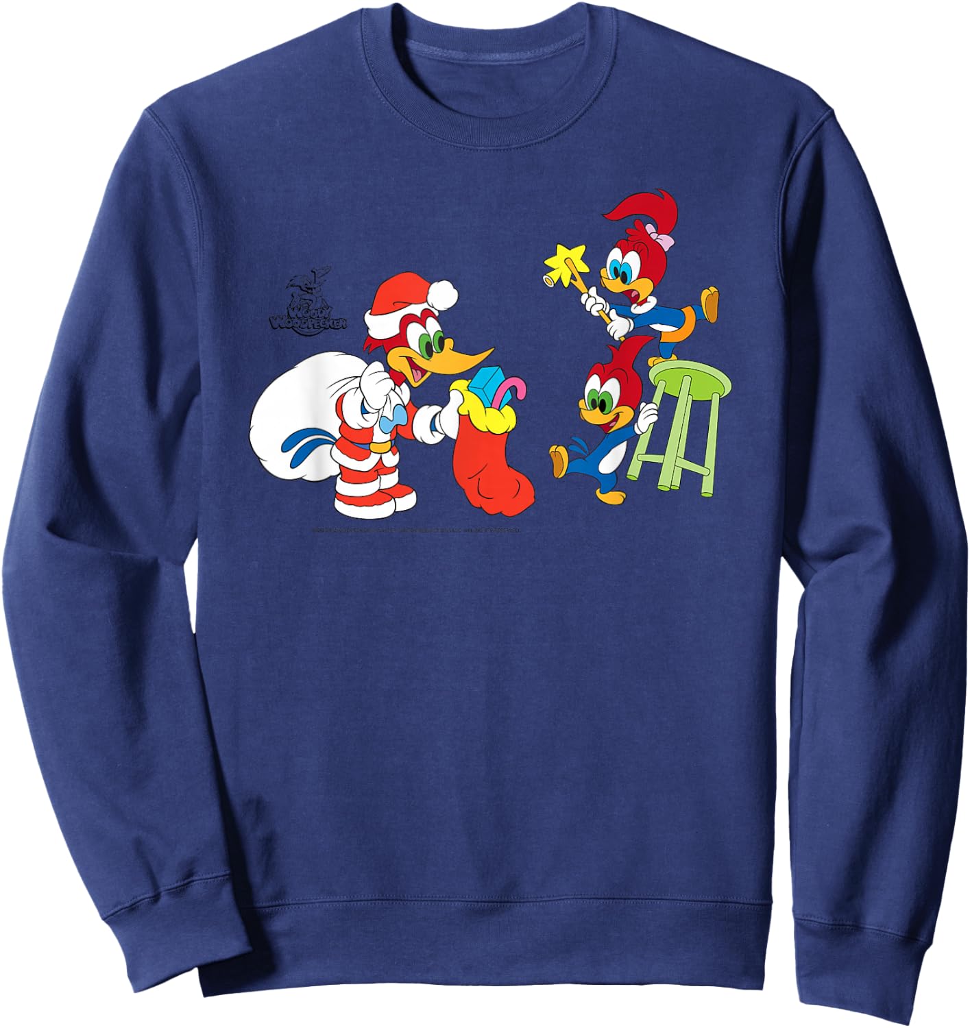 Woody Woodpecker Holiday Sweatshirt - Sweatshirt | Navy