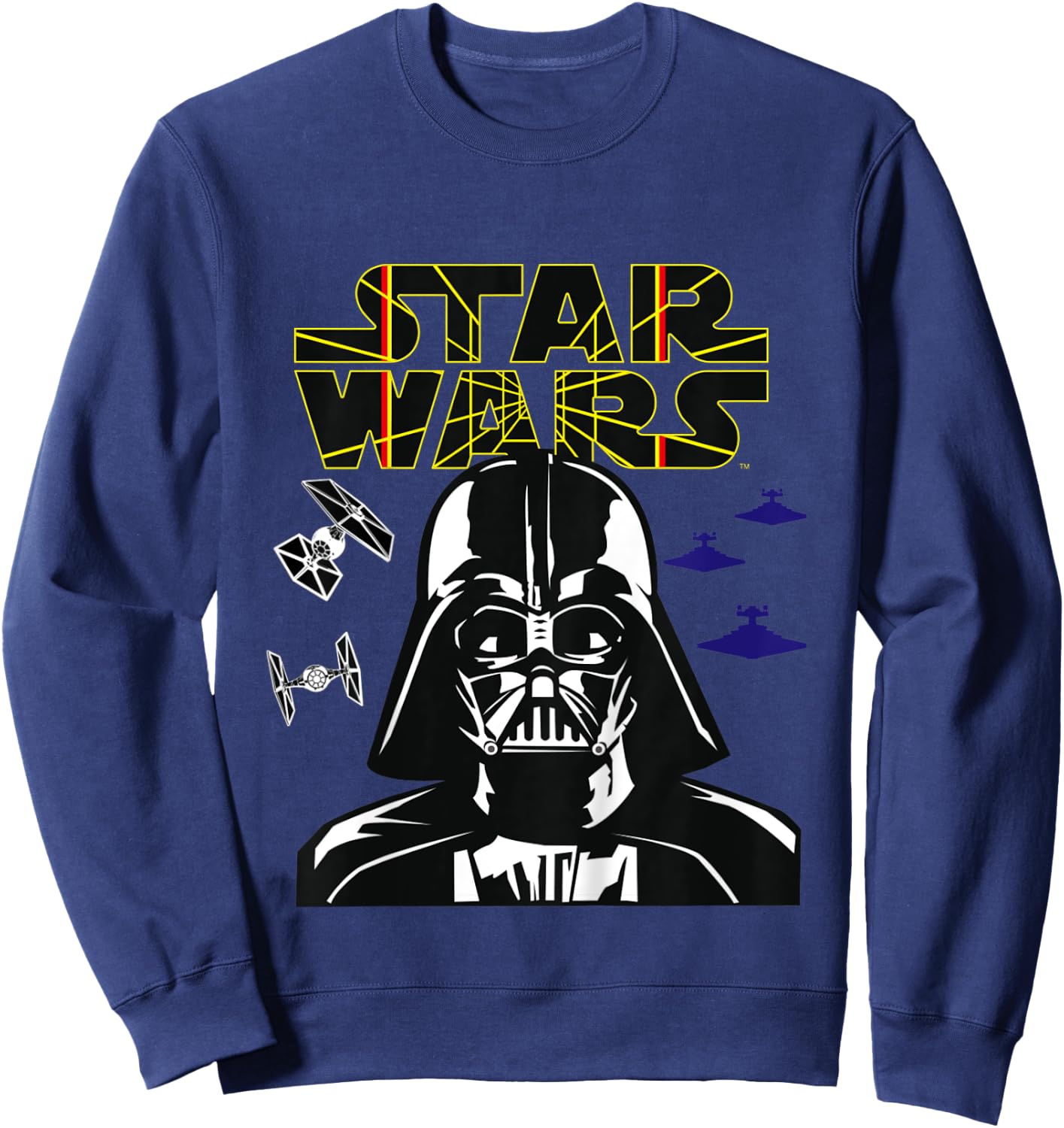Children's Star Wars Darth Vader Comp Logo , black Sweatshirt - Sweatshirt | Navy