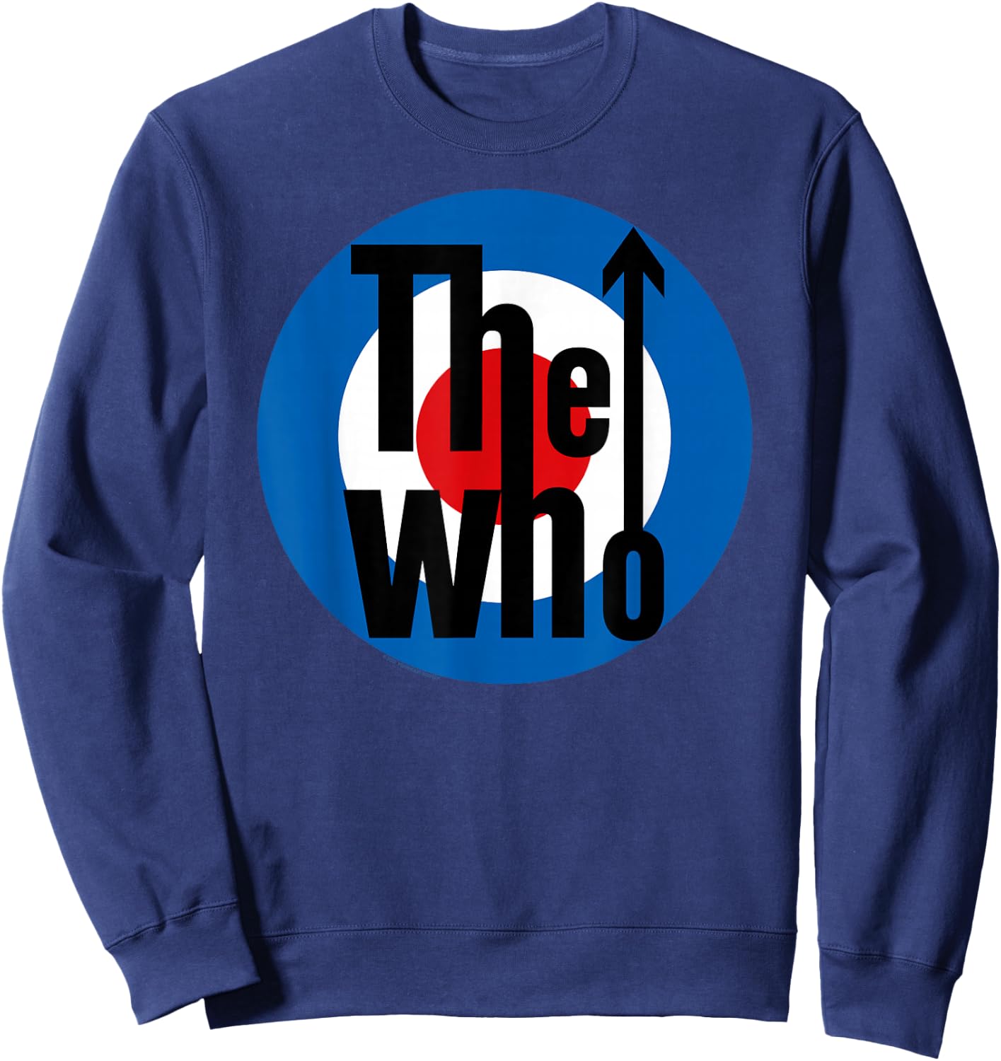 The Who Classic Rock Music Band Black S Sweatshirt - Sweatshirt | Navy