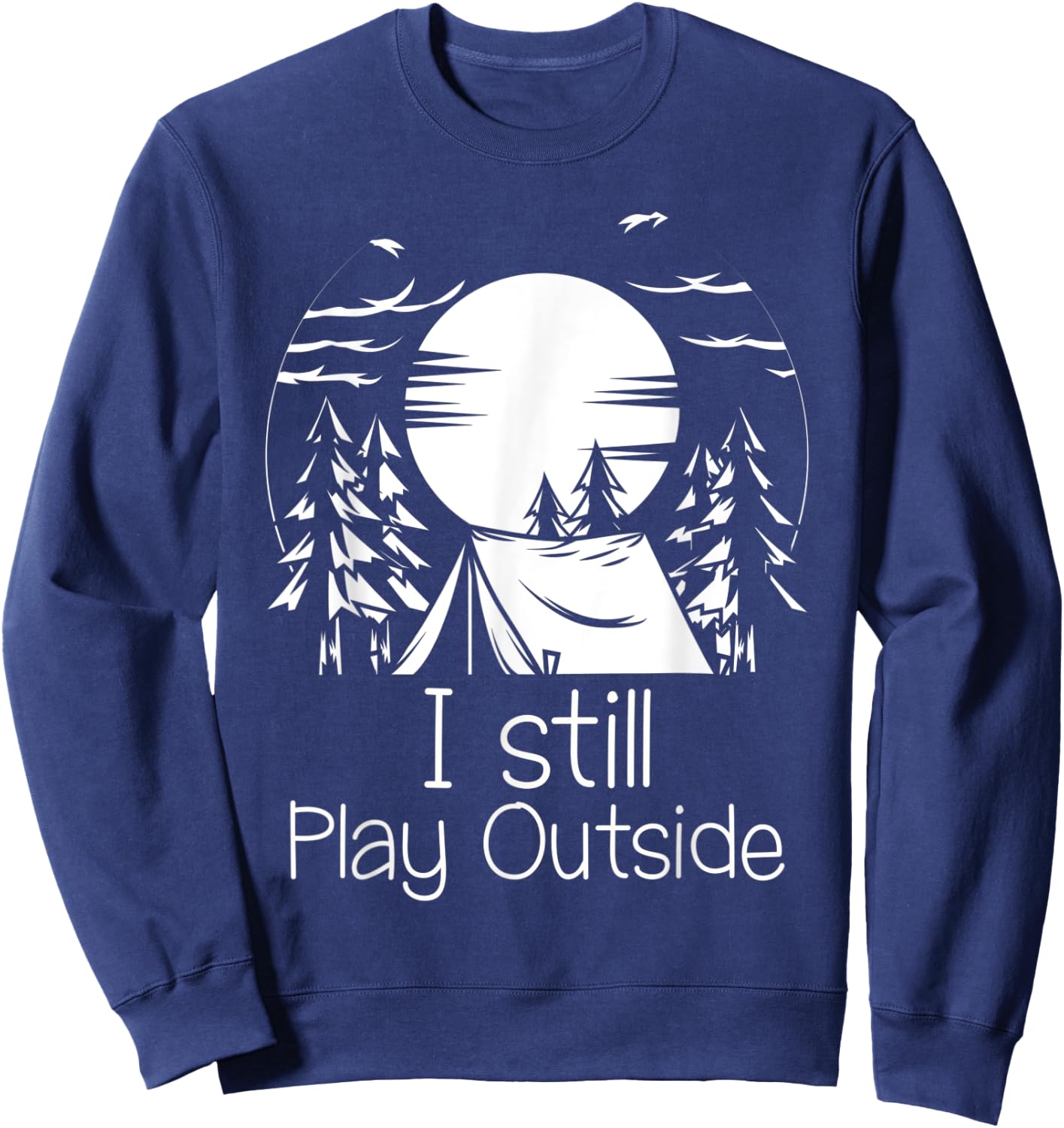 I still play outside Sweatshirt - Sweatshirt | Navy