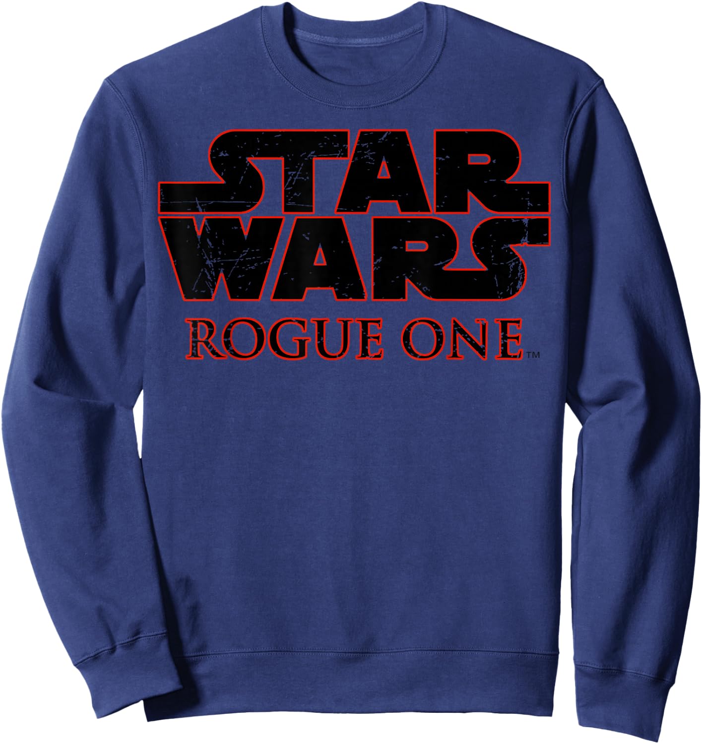Star Wars Rogue One Basic Logo Sweatshirt - Sweatshirt | Navy